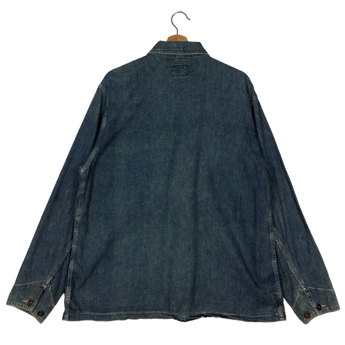 Japanese Brand 🔥90’s Bayleaf Issey Miyake Chore Denim Jacket Japan Size US M / EU 48-50 / 2 - 7 Thumbnail
