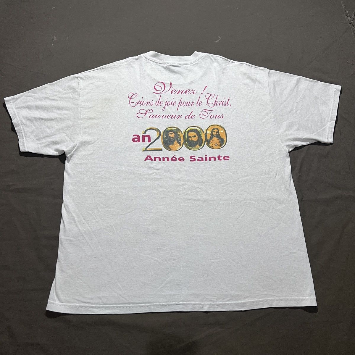 Vintage Vintage Y2K Great Jubilee Jesus God Holy Bible Promo Tee XL Size US XL / EU 56 / 4 - 2 Thumbnail