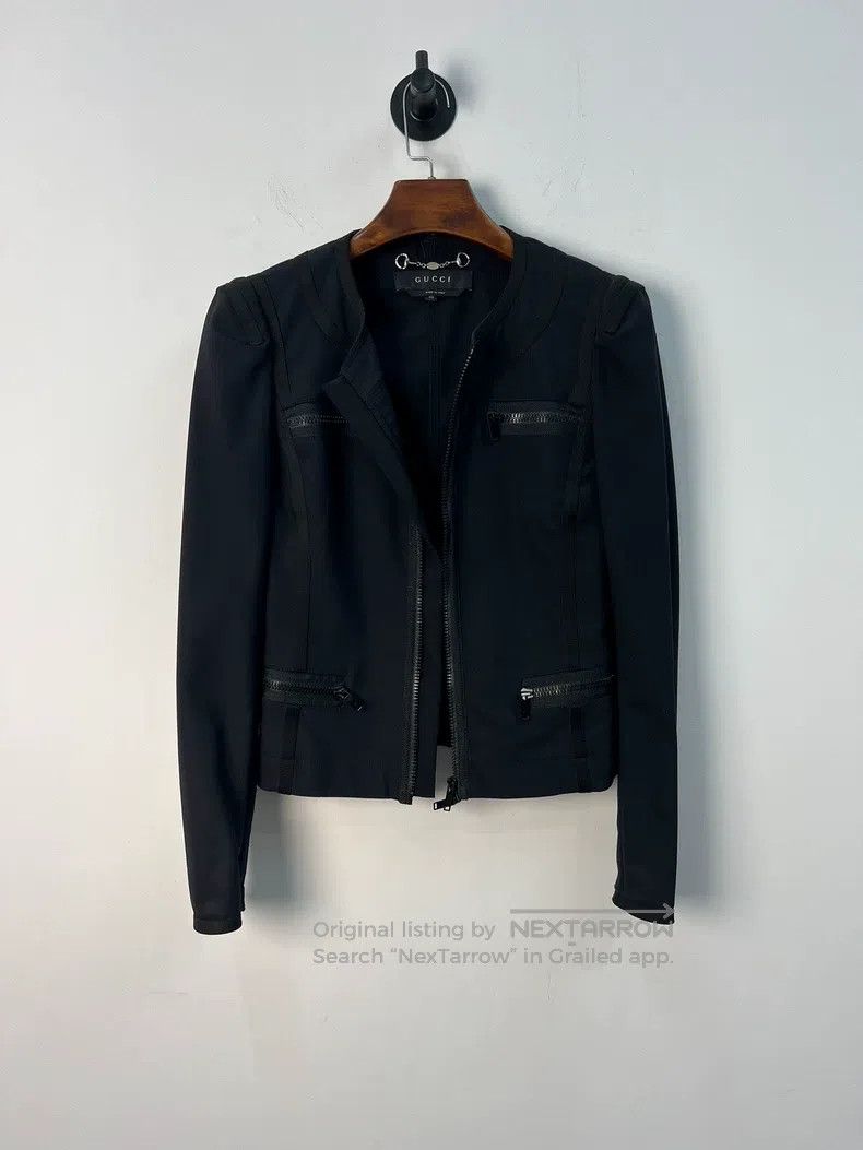 Gucci Gucci Black zippered jacket Size M / US 6-8 / IT 42-44 - 1 Thumbnail