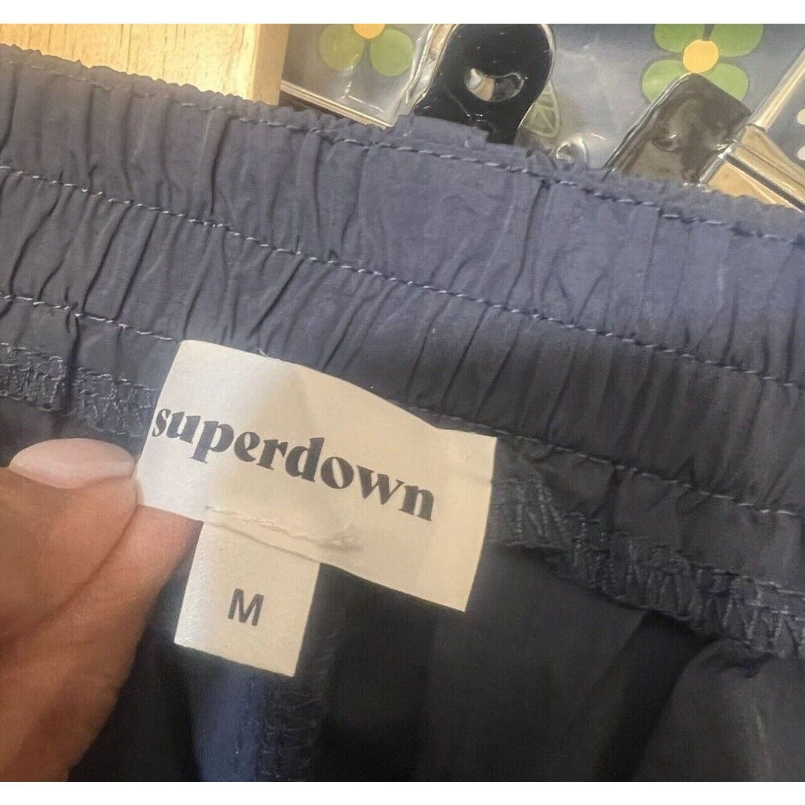 superdown Revolve Superdown Greta Parachute Pant In Navy Size Medium Size 30" / US 8 / IT 44 - 10 Thumbnail