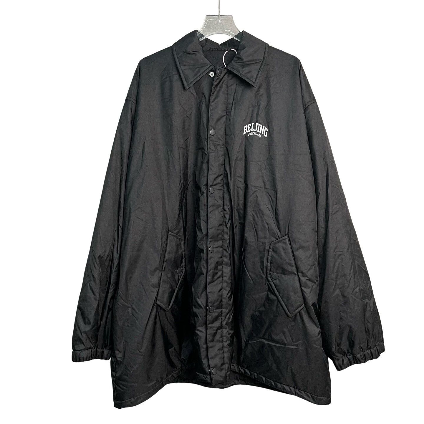 Balenciaga Balenciaga Beijing Logo Print Coat Size L Size US L / EU 52-54 / 3 - 1 Thumbnail
