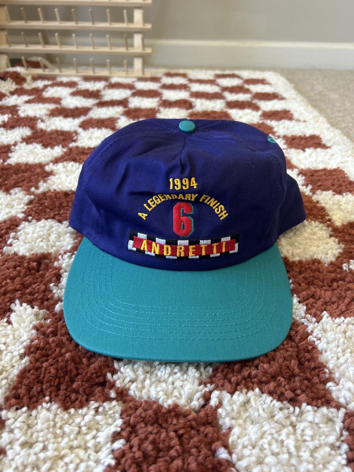 Vintage Vintage Andretti Hat Size ONE SIZE - 1 Thumbnail