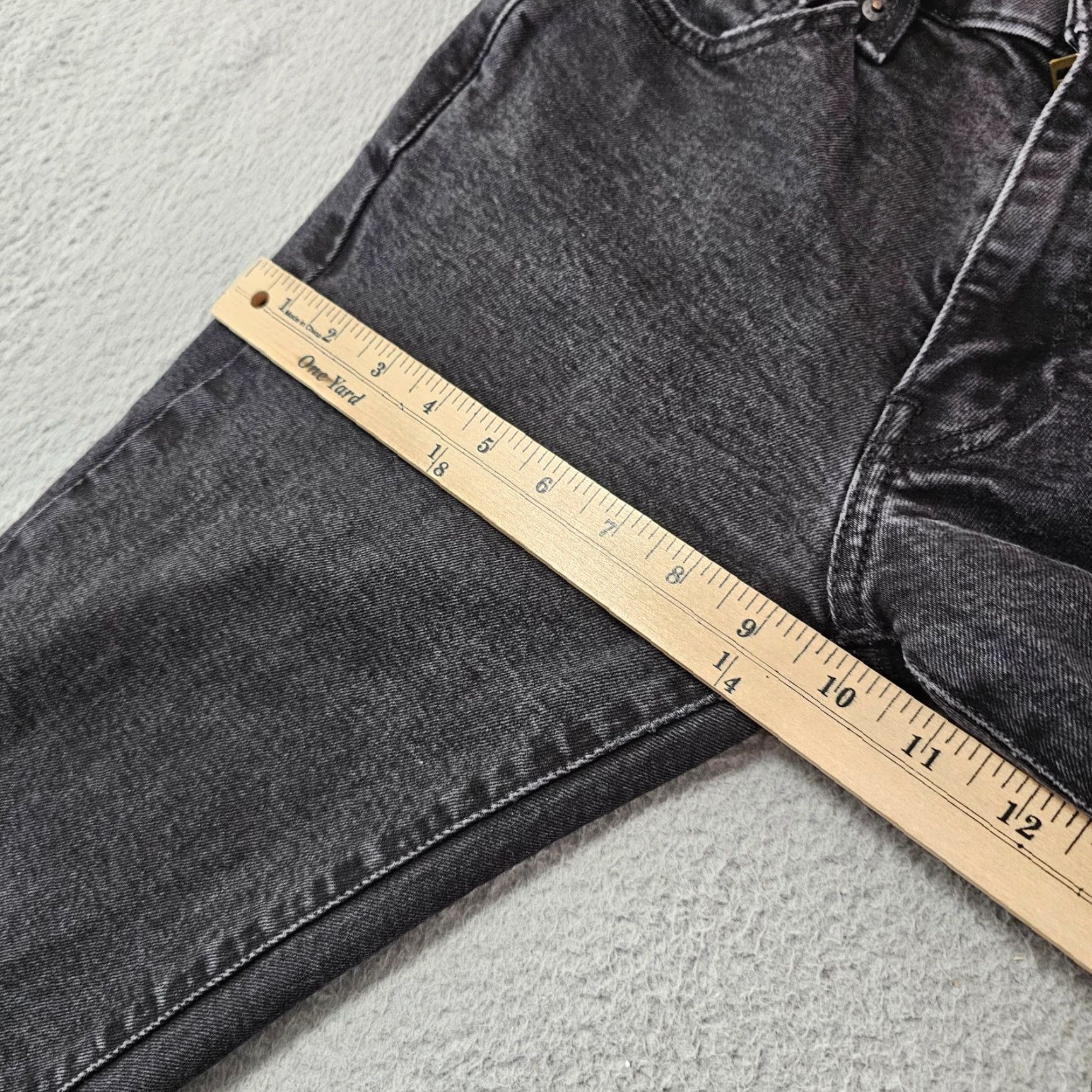 Levi's Levi's Jeans Slim 511 Mens 29x26 Black Distressed Stretch Denim 5-Pocket Size US 29 - 5 Thumbnail