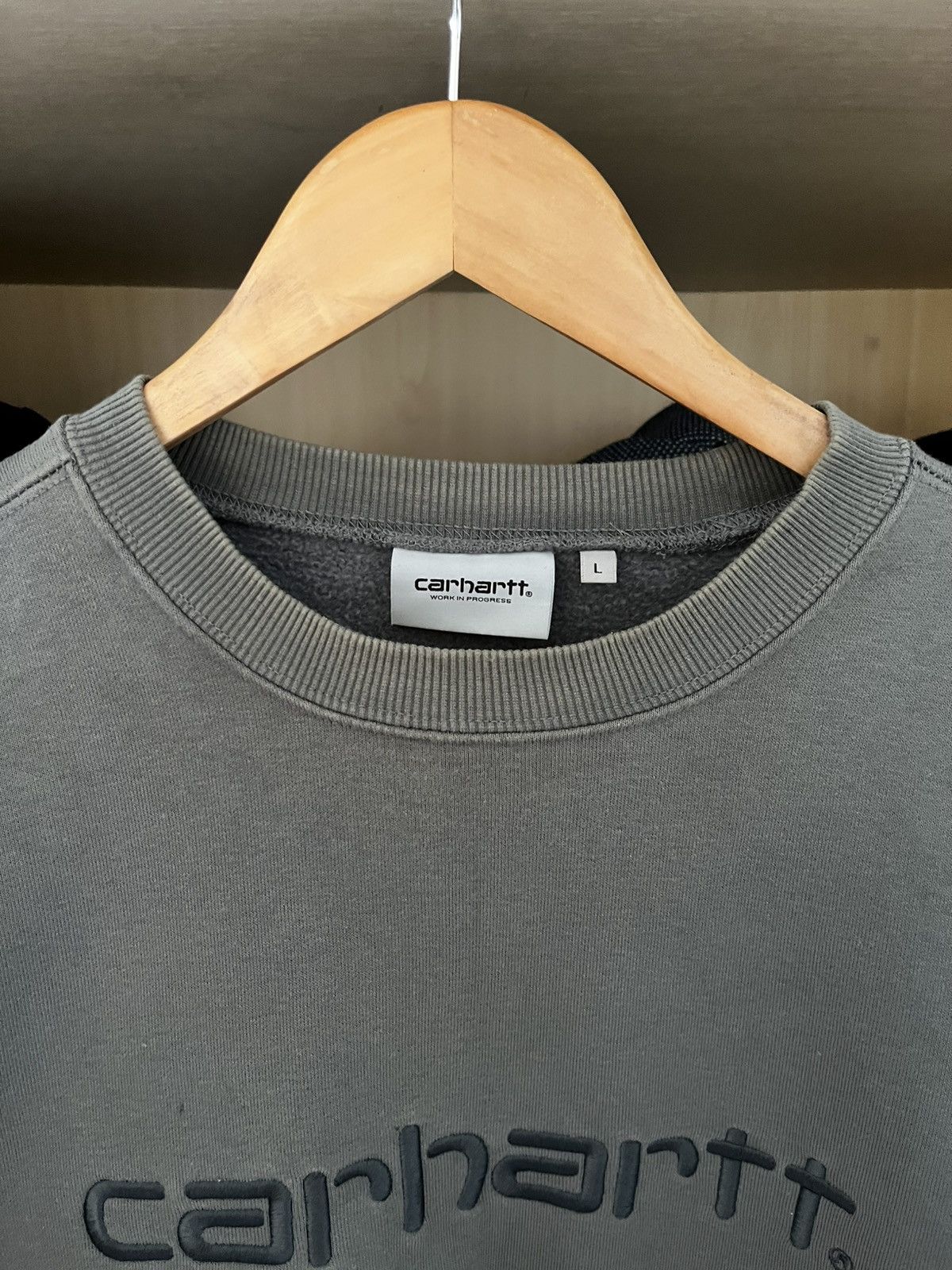 Carhartt Wip Carhartt WIP Big Logo Sweatshirt Size US L / EU 52-54 / 3 - 3 Thumbnail