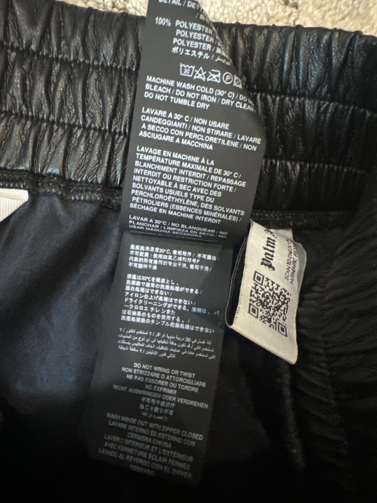 Palm Angels Palm angels soft faux leather pants Size US 30 / EU 46 - 8 Thumbnail