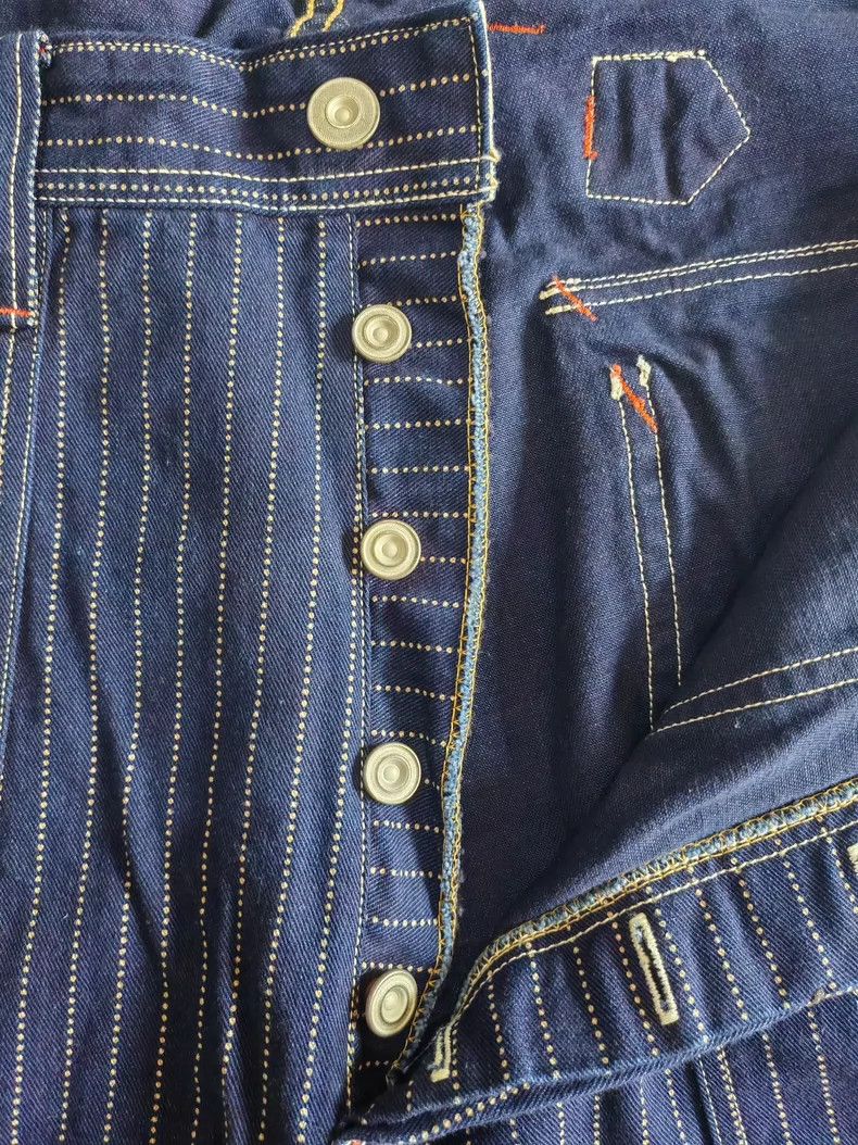 Freewheelers Freewheelers Pulling and dyeing workwear pants Size US 32 / EU 48 - 3 Thumbnail