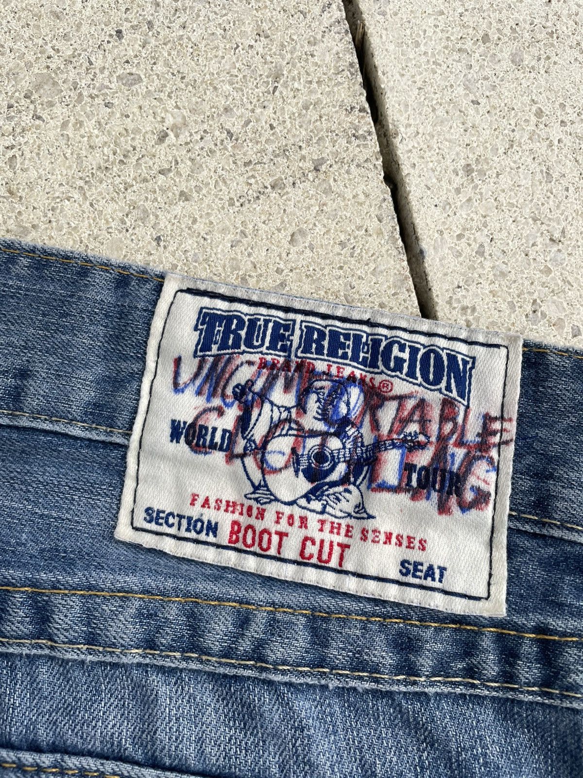 True Religion 💎 Icy Shorts by Uncomfortable Clothing 💎 Size US 38 / EU 54 - 3 Thumbnail