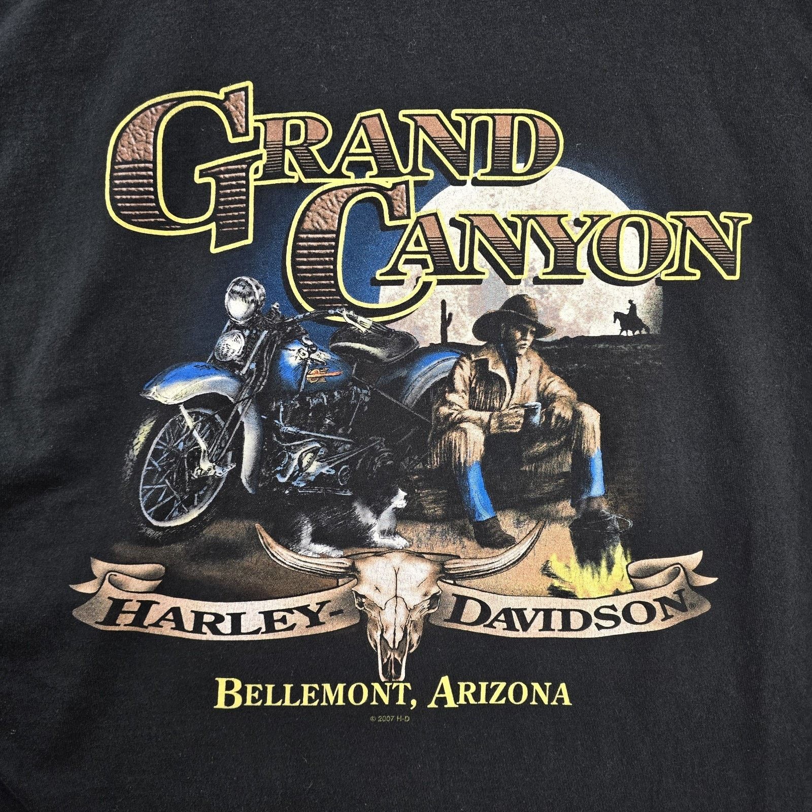 Harley Davidson Harley Davidson Grand Canyon Arizona Shirt XL Biker Vtg Y2K Size US XL / EU 56 / 4 - 7 Thumbnail