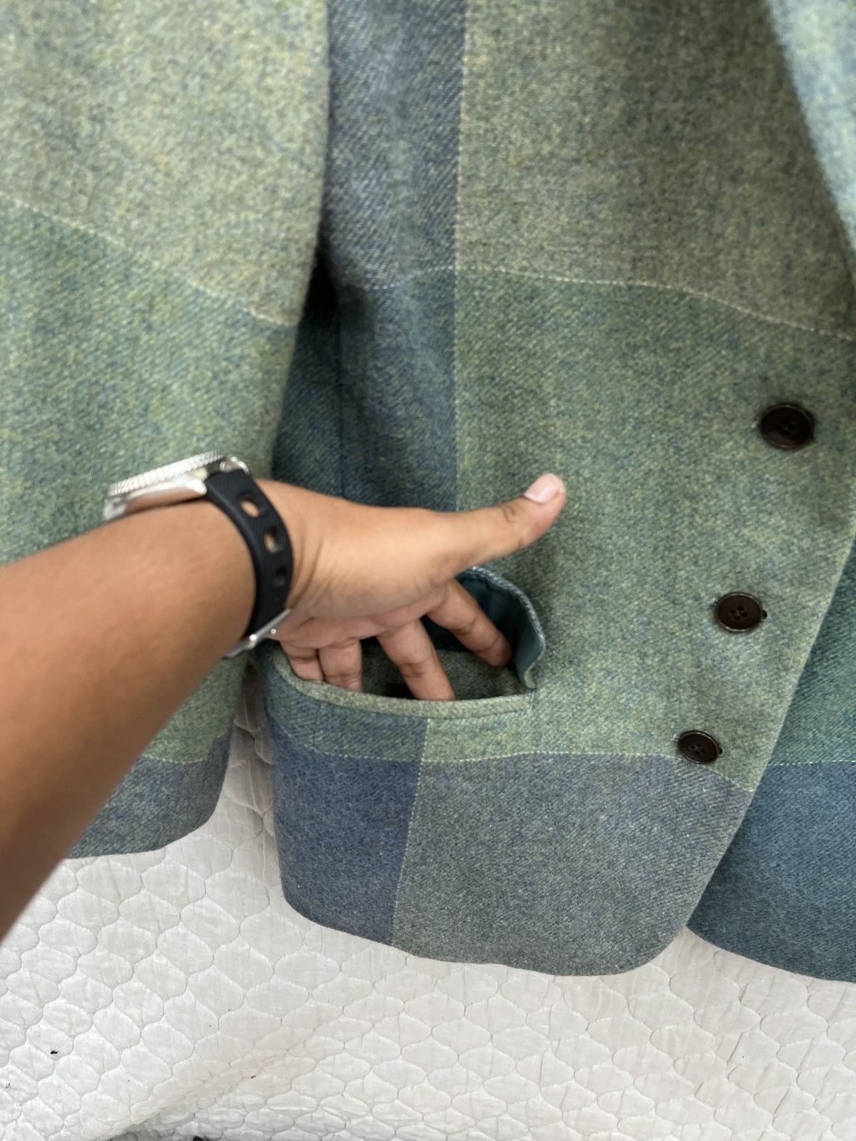 Issey Miyake 🔥🔥🔥ARCHIVE VTG ISSEY MIYAKE (IS) LABEL BLAZER JACKET Size M / US 6-8 / IT 42-44 - 12 Thumbnail