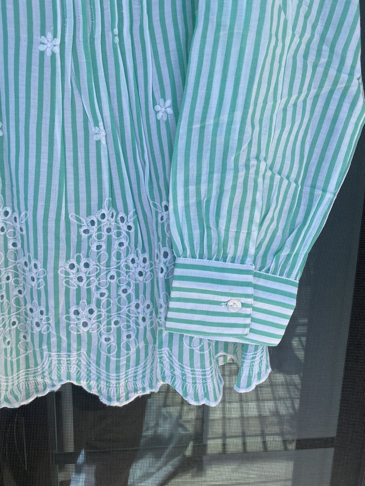 Other American Sweetheart Women's Blouse Size S Cotton Scallop Size S / US 4 / IT 40 - 7 Thumbnail