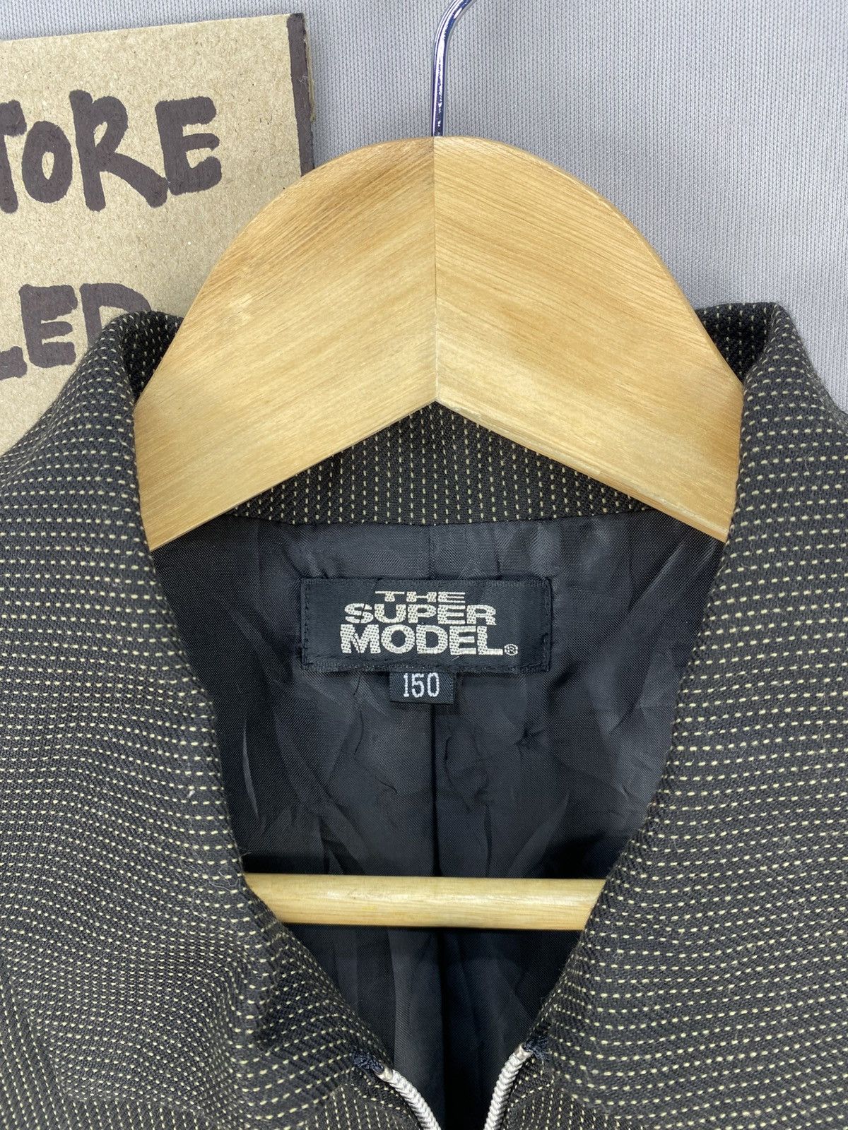 Japanese Brand Vintage 90’s The Super Model Cropped Jacket Size XS / US 0-2 / IT 36-38 - 11 Thumbnail
