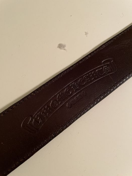 Chrome Hearts Chrome Hearts Leather Belt | Grailed