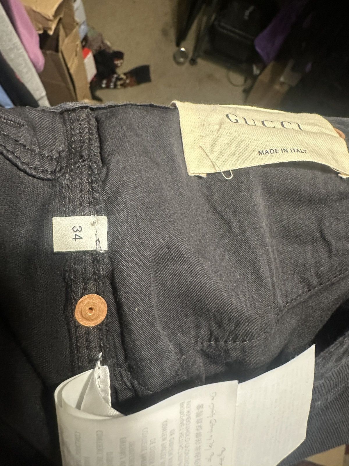 Gucci Gucci Corduroy Pants Navy Blue Size US 32 / EU 48 - 12 Thumbnail