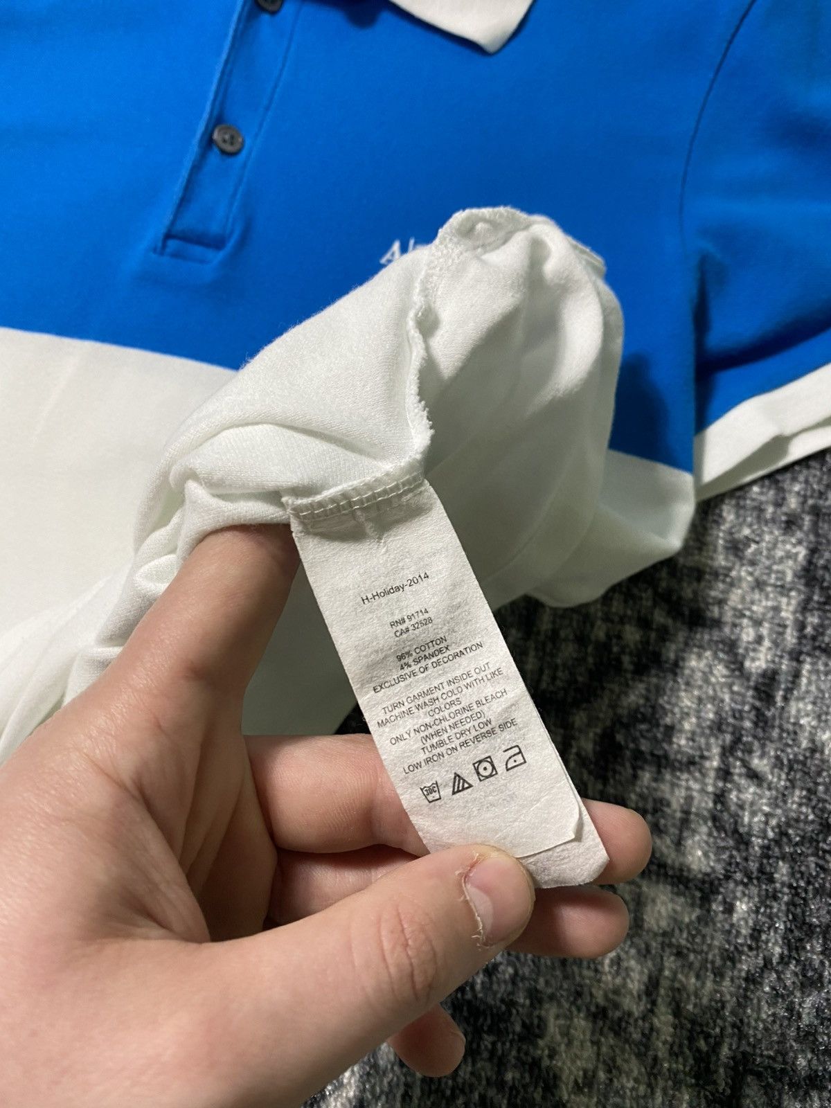 Armani Exchange × Vintage Vintage Armani Exchange Luxury Polo Size US M / EU 48-50 / 2 - 5 Thumbnail