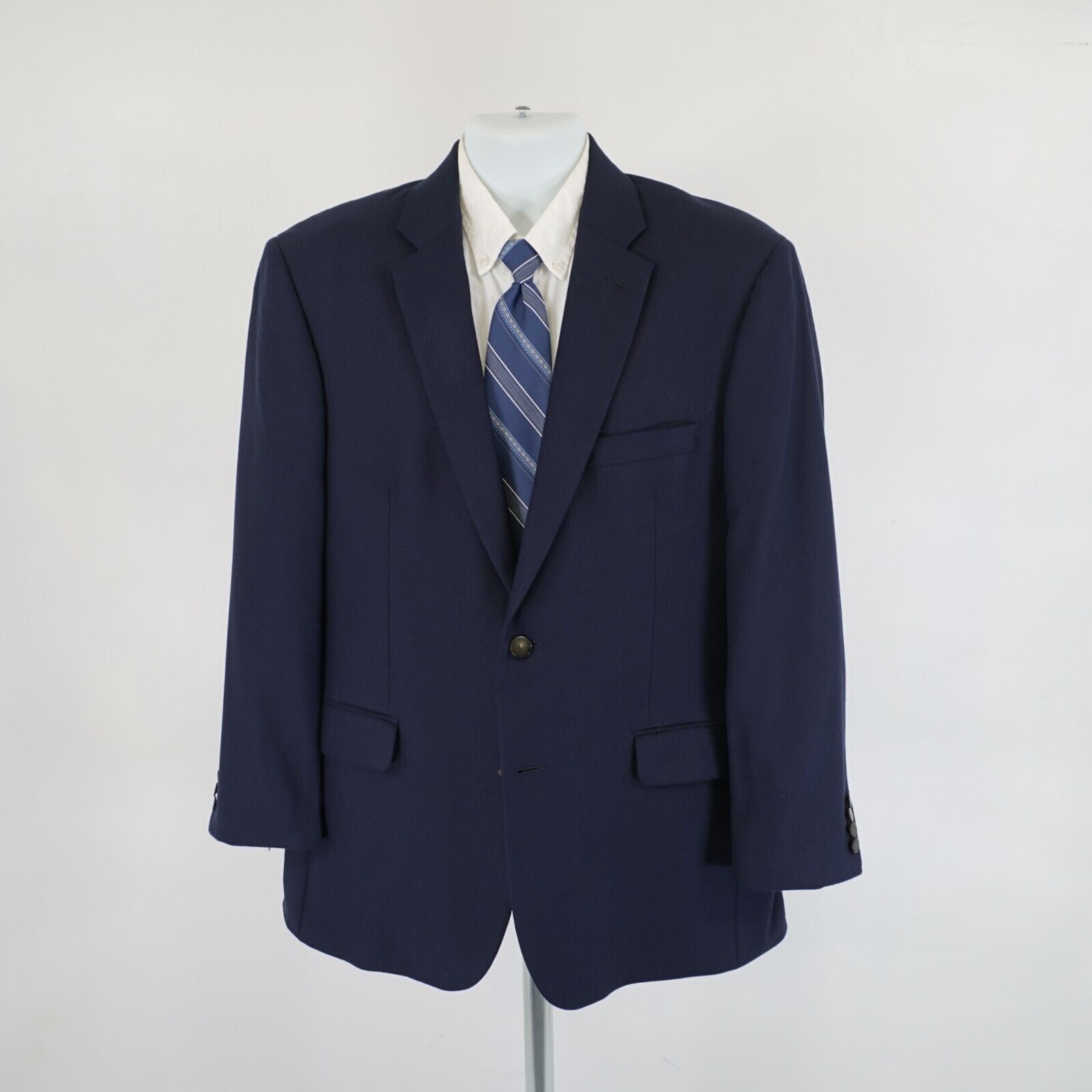 Jos. A. Bank Jos A Bank Reserve Thick Basketweave Wool Silk Blazer 42R 2 Size 42R - 4 Thumbnail