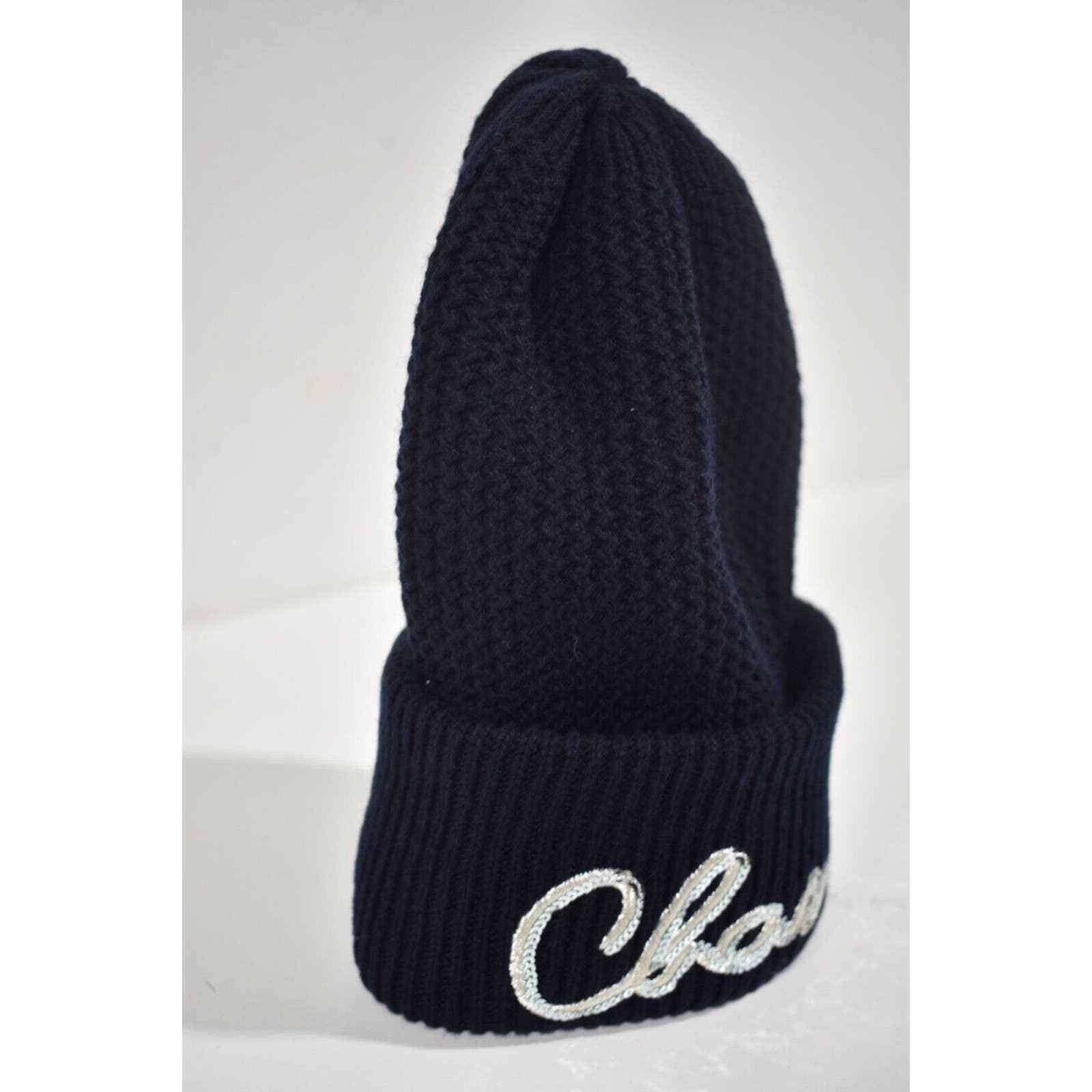 Chanel Chanel 22A Cashmere Sequin Beanie Winter Hat Cap Cloche Size ONE SIZE - 5 Thumbnail