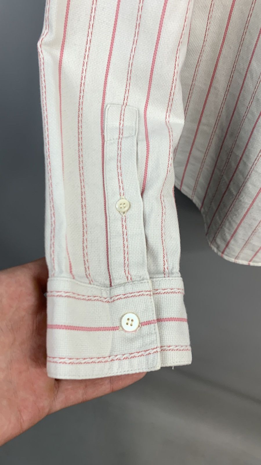 Miu Miu Rare Miu Miu Y2K Archive Shirt button up pink– 39 Size Size M / US 6-8 / IT 42-44 - 8 Thumbnail