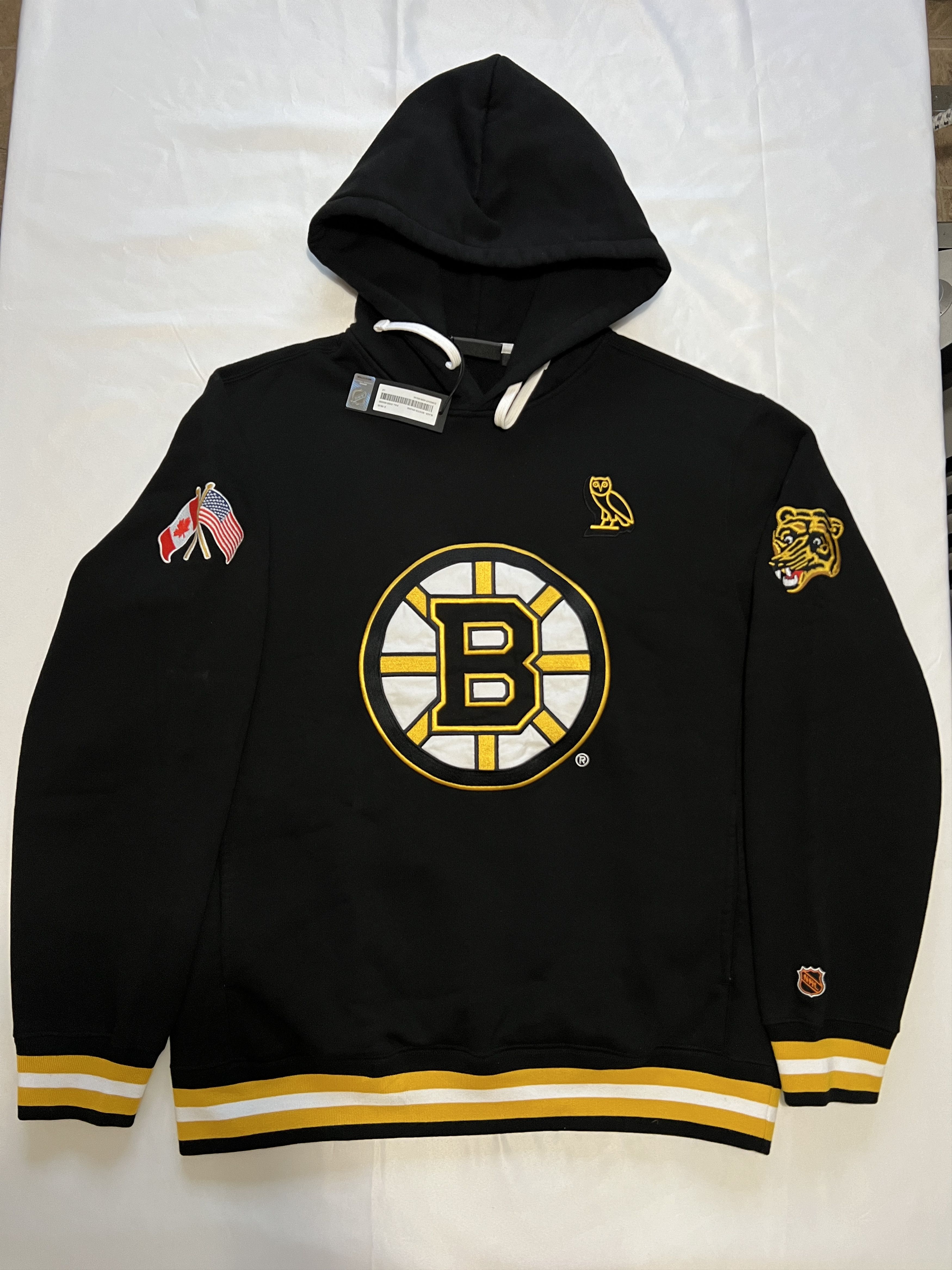 Drake × NHL × October's Very Own OVO x NHL x Boston Bruins Hoodie Size US L / EU 52-54 / 3 - 3 Thumbnail