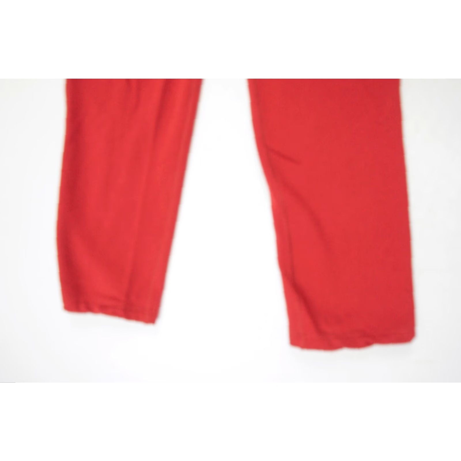 Abercrombie & Fitch Abercrombie & Fitch Sweatpants Womens Large Red Fleece Logo Spellout Flaws Size 36" / US 14 / IT 50 - 4 Thumbnail