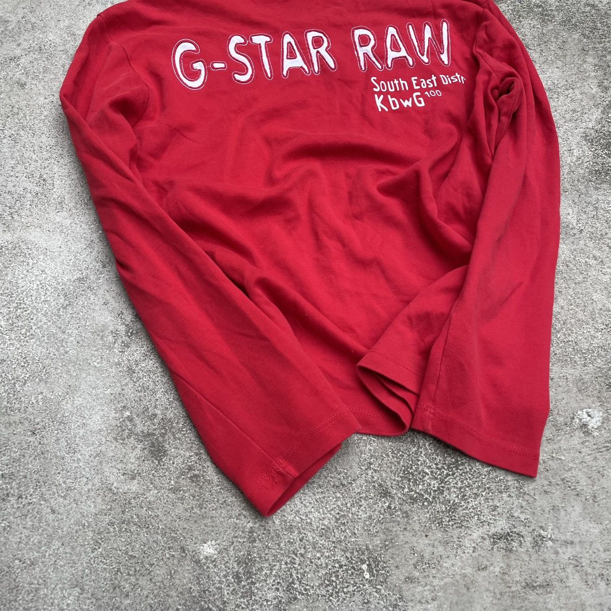 G-Star Vintage Y2K ABSTRACT STAR LONG SLEEVE CASUAL M Size US M / EU 48-50 / 2 - 2 Thumbnail