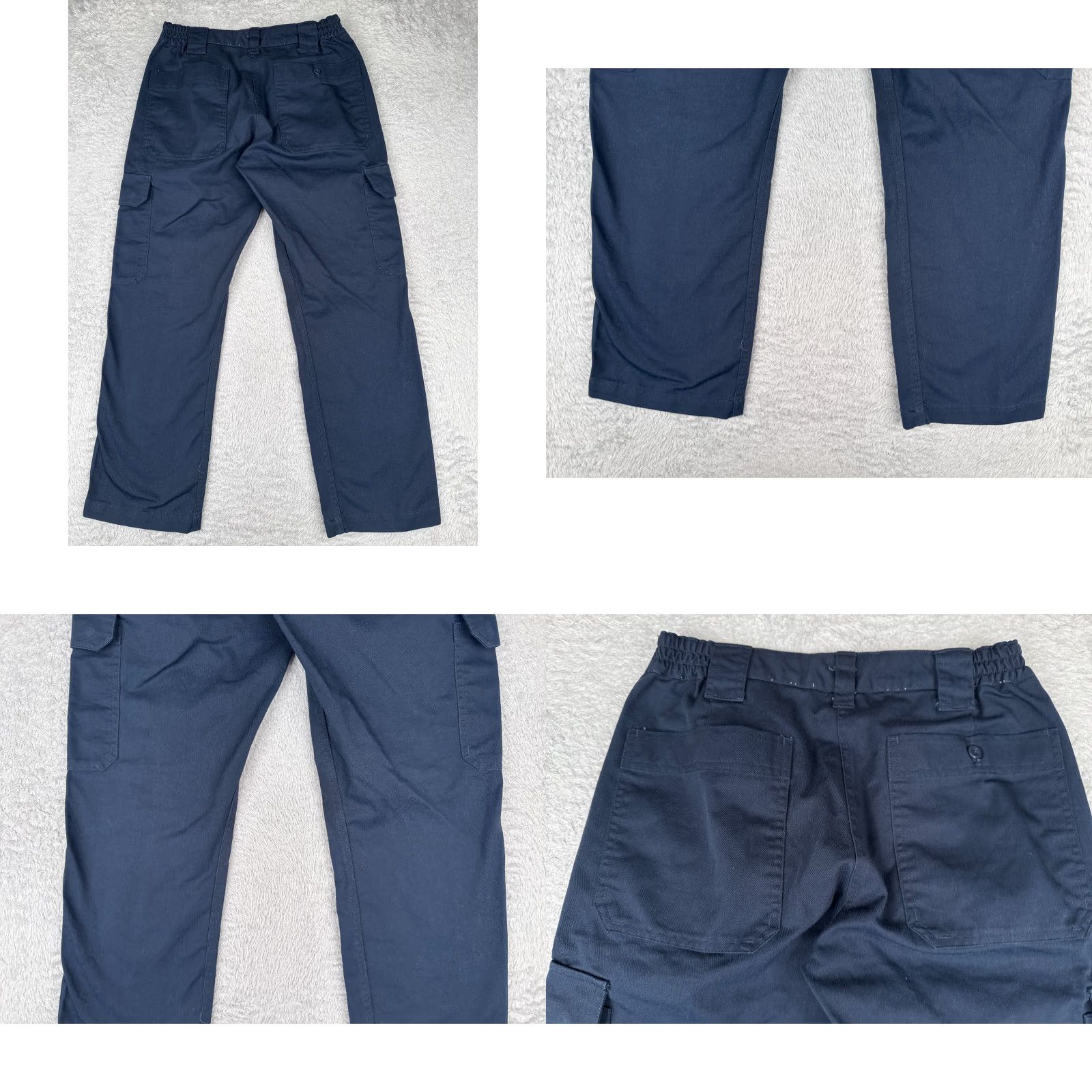 Vintage 5.11 Tactical Pants Women Cargo Pant 28x28 Black Cotton Polyester Blend Canvas Regular Inseam 28 Waist 28 Military Army Gear Pockets Size 24" / US 00 / IT 34 - 9 Thumbnail