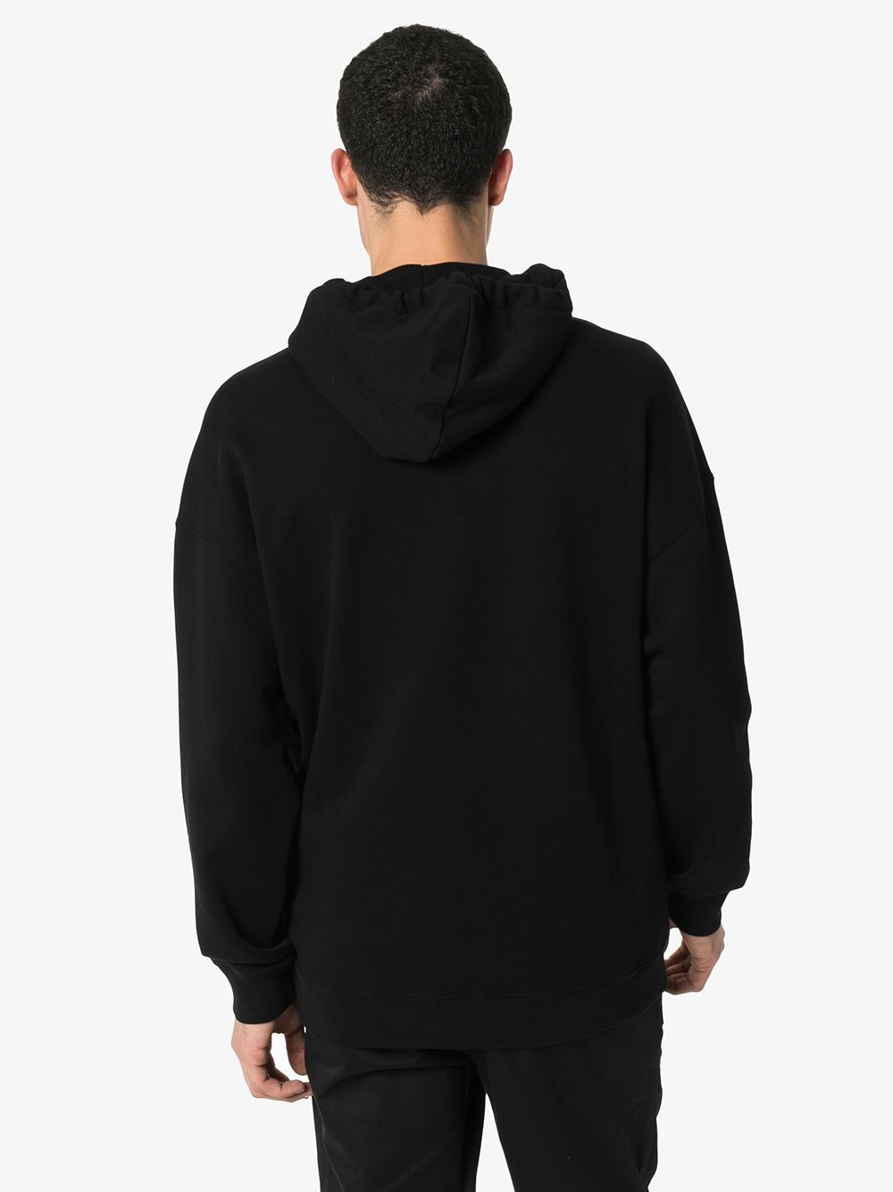 Givenchy Black Signature Rainbow Logo Hoodie Size US M / EU 48-50 / 2 - 4 Thumbnail