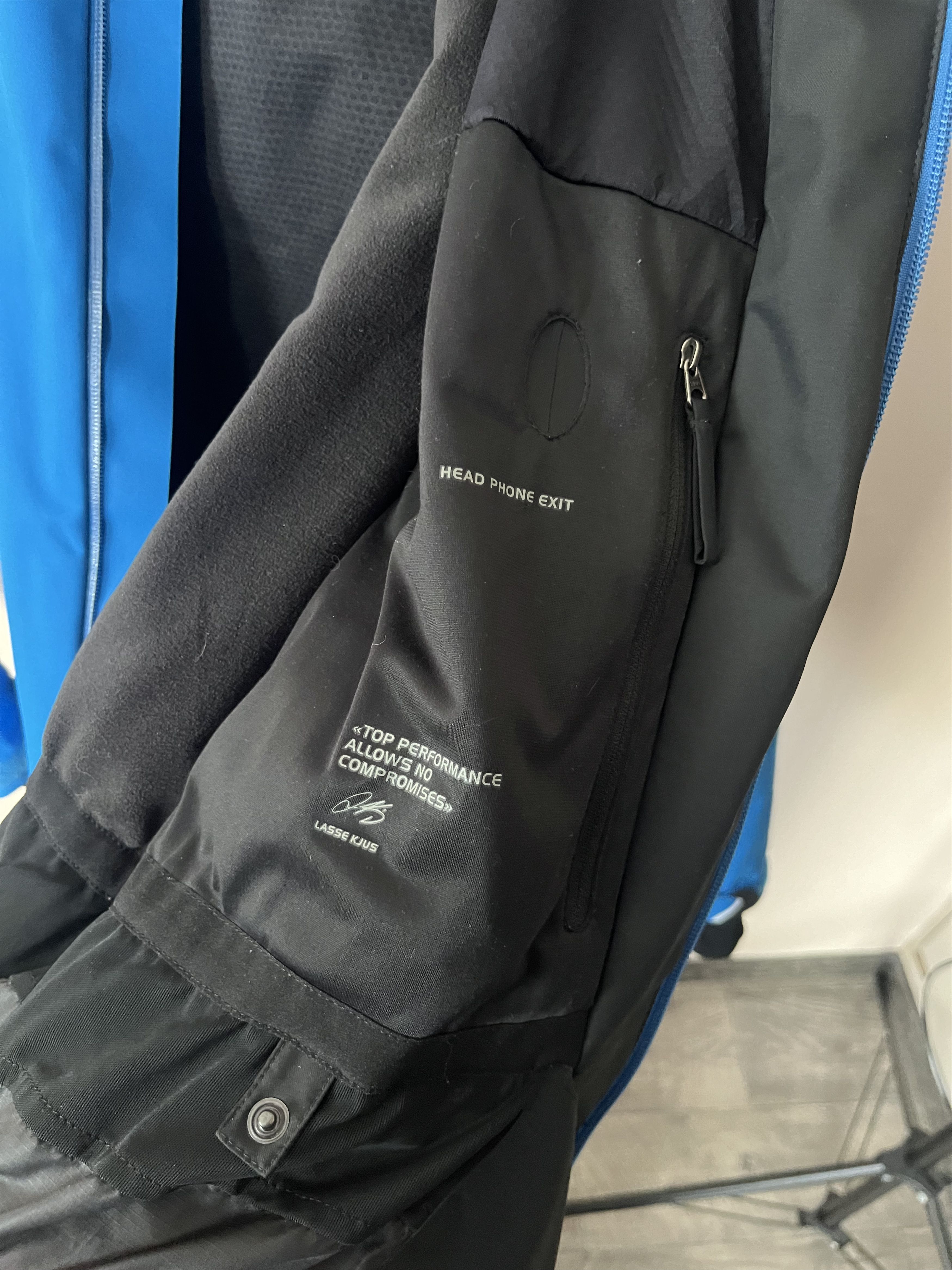 KJUS KJUS Blue Storm Hood Full Zip Jacket Size L Europe 54 Size US L / EU 52-54 / 3 - 15 Thumbnail