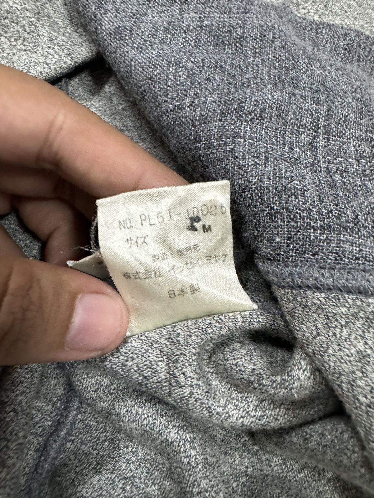 Issey Miyake × Vintage Vtg🔥Plantation Issey Miyake Hybrid Metarial Charcoal Gray Size US M / EU 48-50 / 2 - 17 Thumbnail