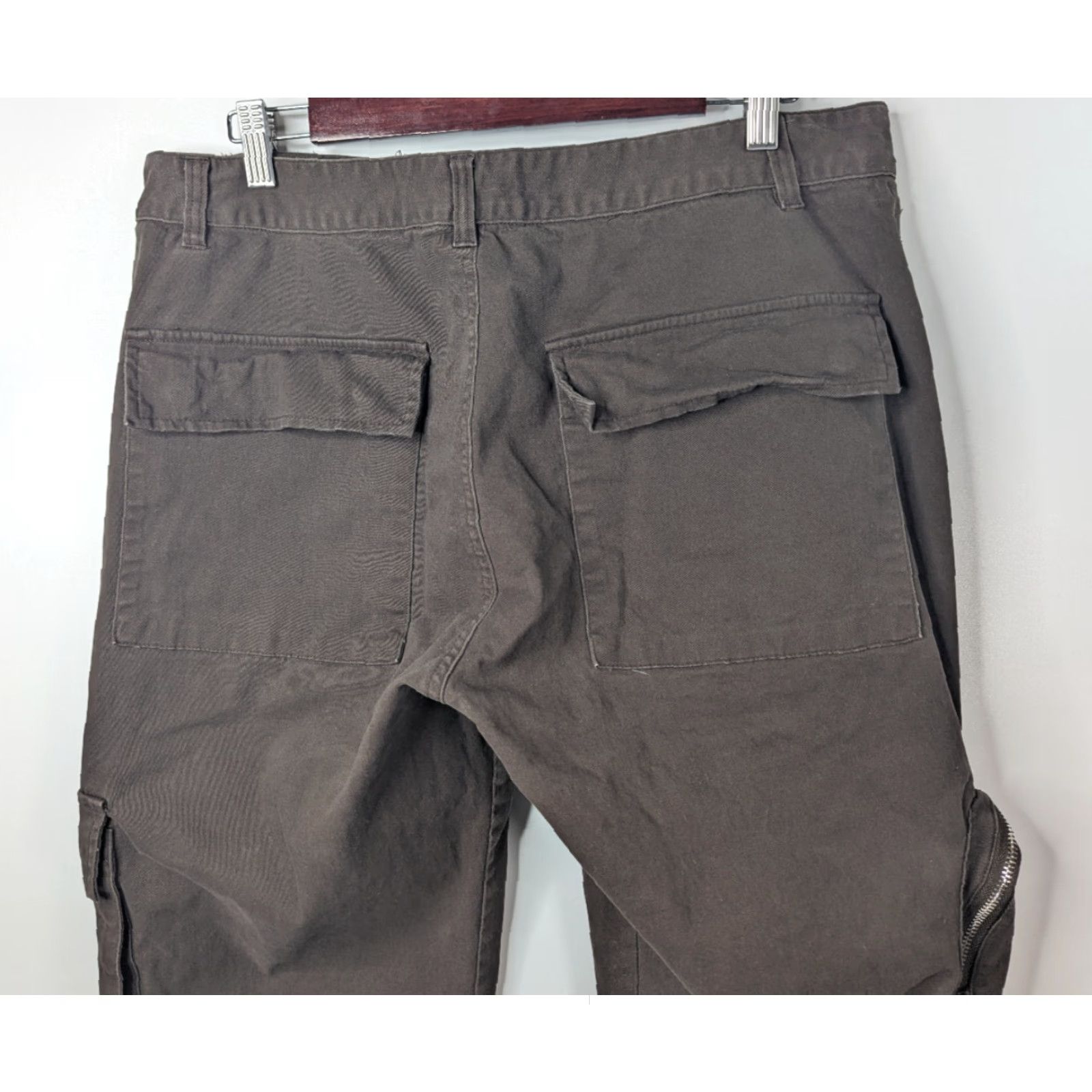 Vintage EPTM Cargo Pants Mens XL Brown Zipper Pockets Cargo Pocket Straight Relaxed Streetwear 32in Inseam Regular Pants Clothing Size US 36 / EU 52 - 5 Thumbnail