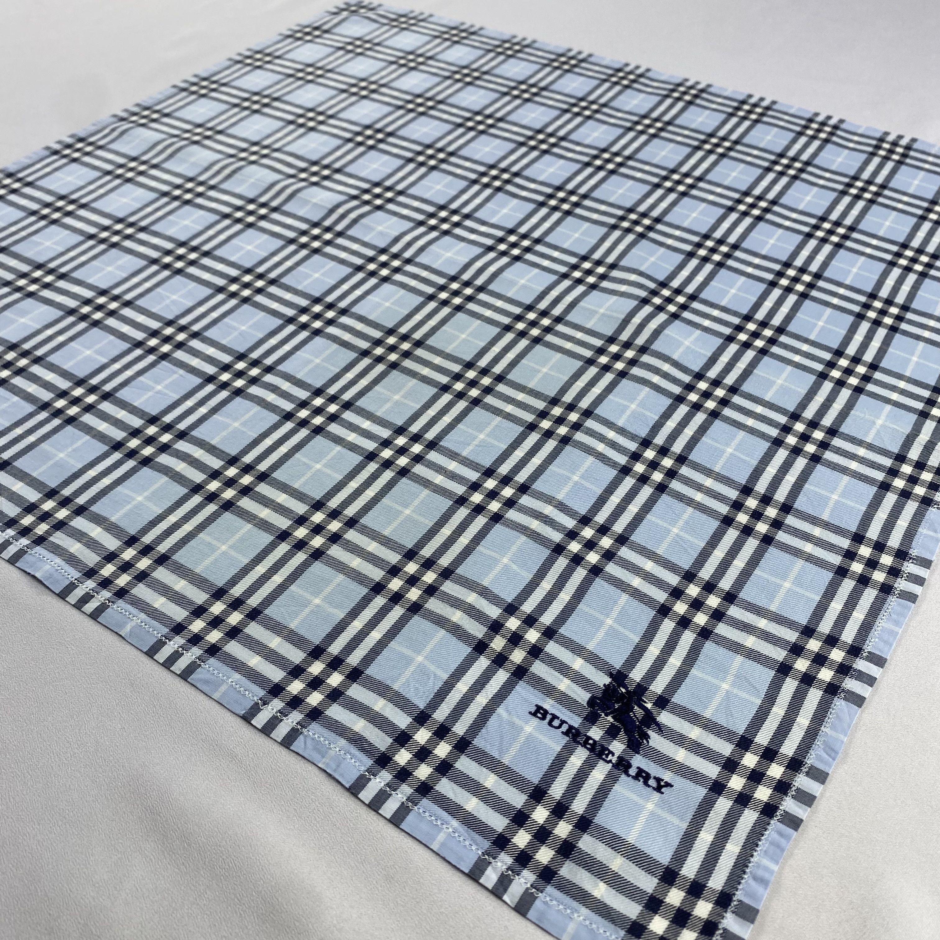 Burberry × Vintage Burberry Handkerchief / Neckerchief / Bandana-P1410 Size ONE SIZE - 2 Thumbnail
