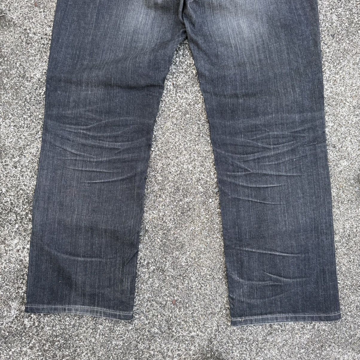 Edwin VINTAGE EDWIN BLACK FADED RIPPEP JEAN PANTSA Size US 34 / EU 50 - 12 Thumbnail