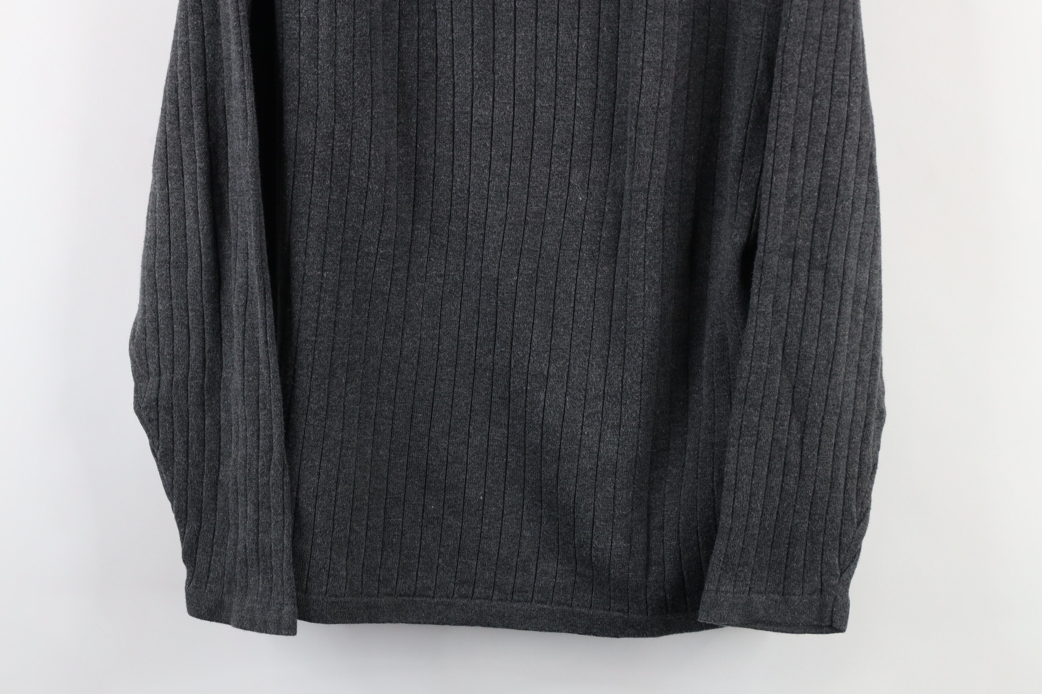 Vintage Vintage 90s Streetwear Heavyweight Knit Long Sleeve T-Shirt Size XL / US 12-14 / IT 48-50 - 3 Thumbnail