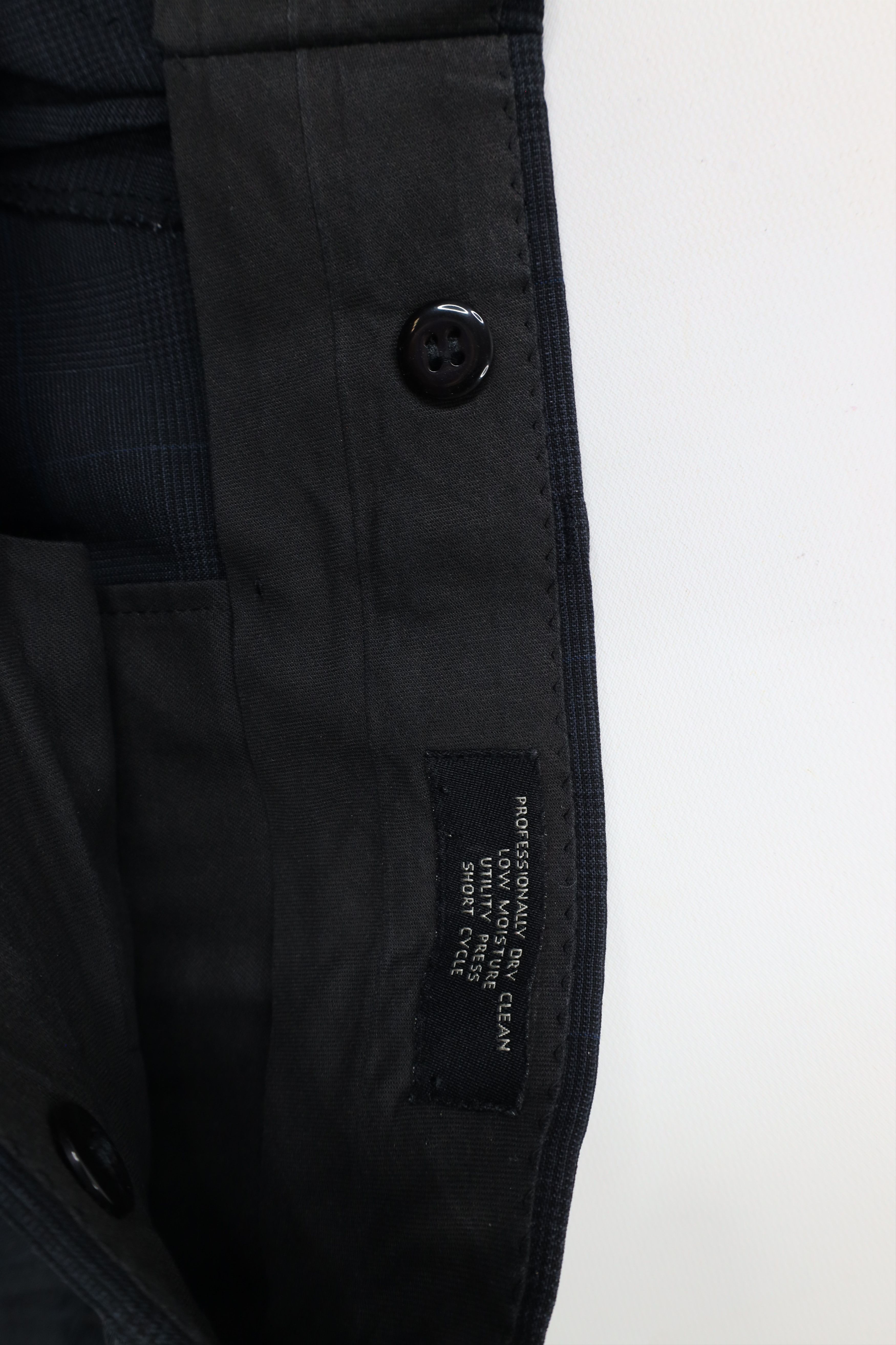 Jos. A. Bank × Vintage Vintage 90s Jos A Bank Wool Wide Leg Chino Pants Plaid Size US 36 / EU 52 - 8 Thumbnail