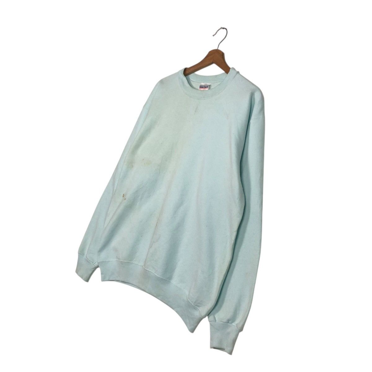 Vintage 📌Vintage Plain Sweatshirt United Sports Wear Size US L / EU 52-54 / 3 - 3 Thumbnail