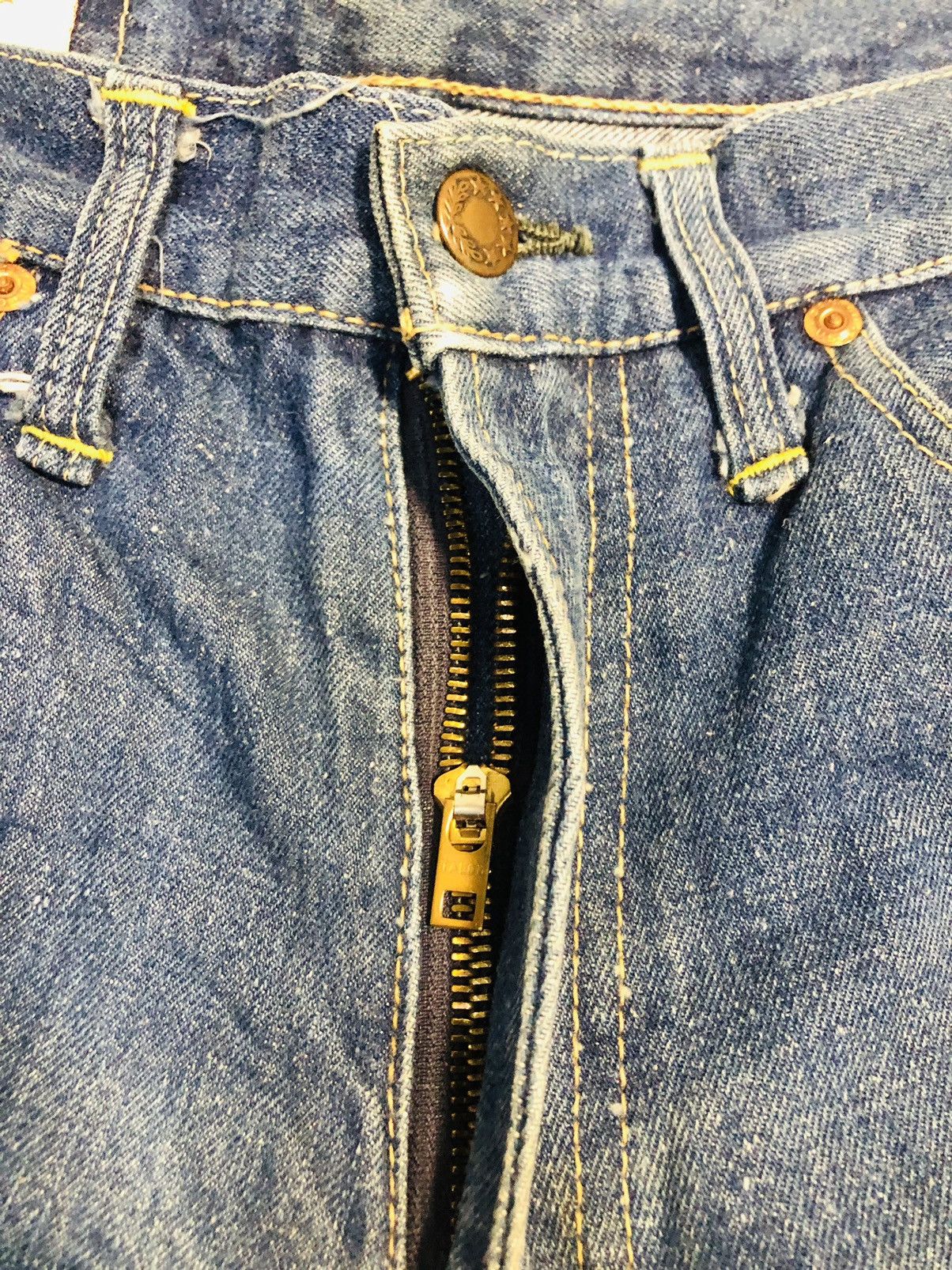 Sugar Cane × Vintage Canton Distressed Jeans (1) Size US 28 / EU 44 - 10 Thumbnail