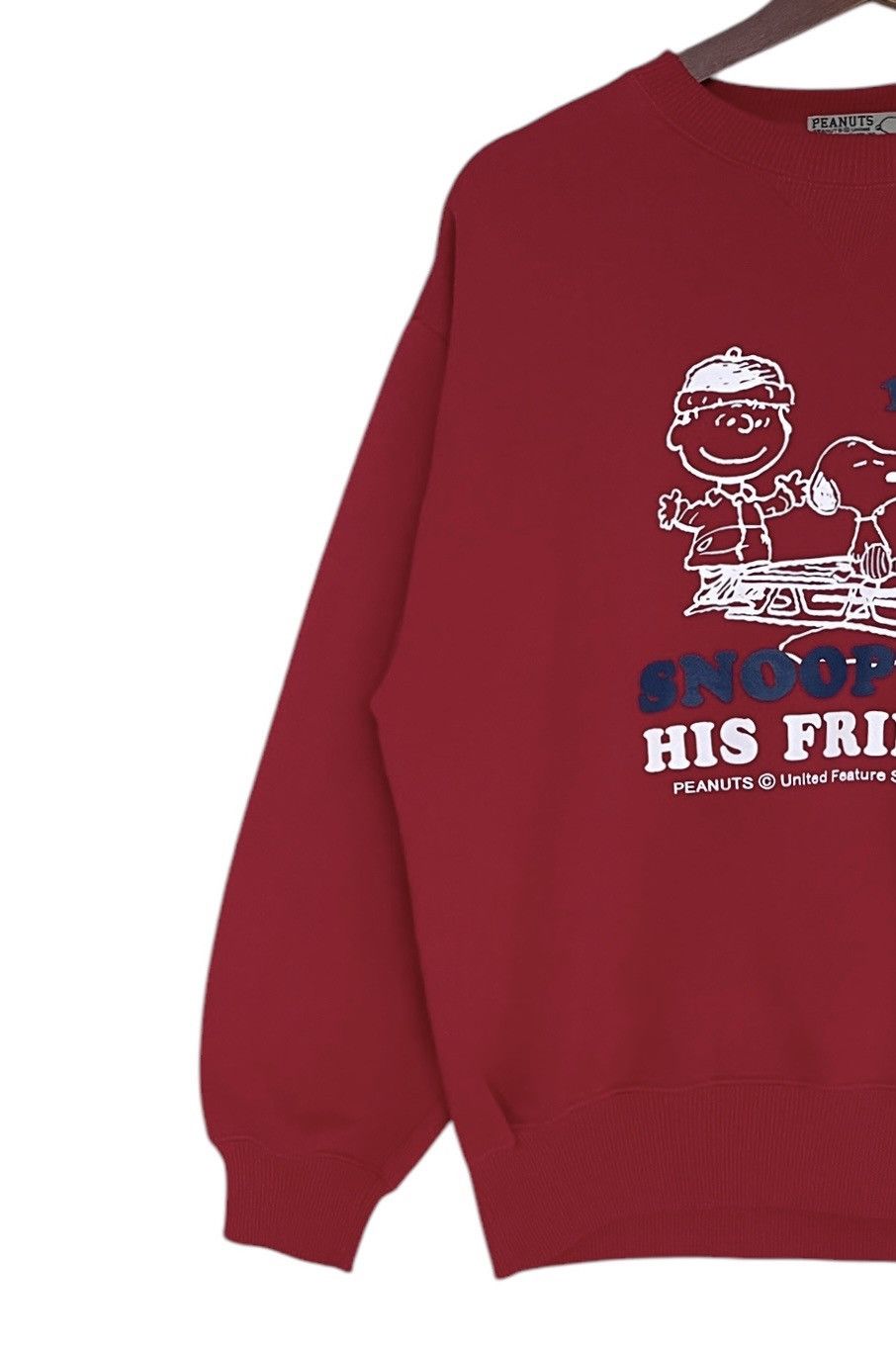 Peanuts × Vintage Vintage Cartoon Peanuts Sweatshirt 1990s Size US M / EU 48-50 / 2 - 3 Thumbnail