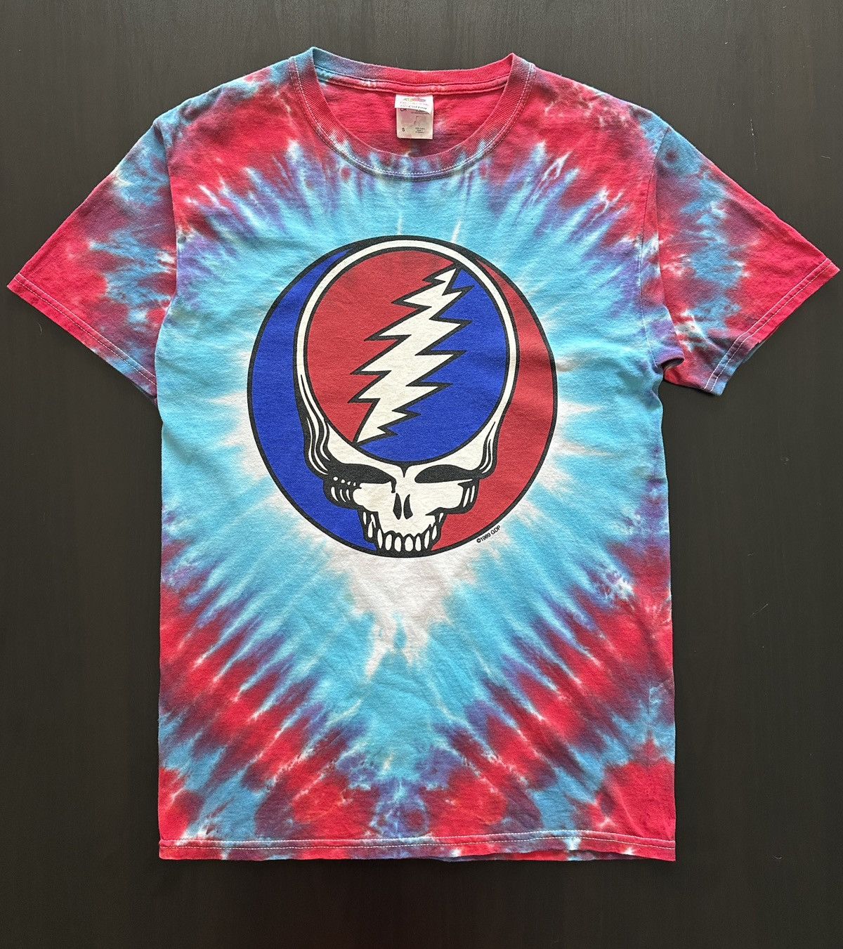 Grateful Dead Vintage Grateful Dead Stealie Tie Dye T-Shirt Size US S / EU 44-46 / 1 - 1 Thumbnail