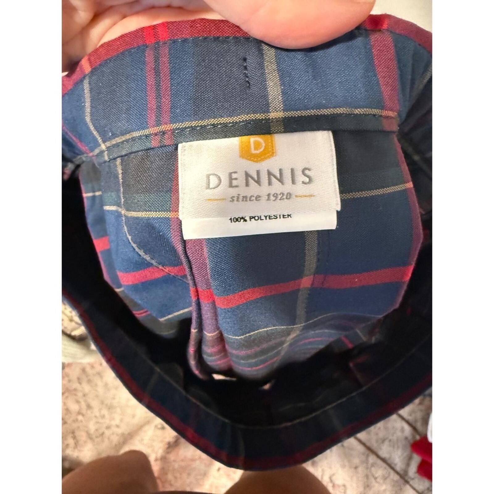 Other Dennis Uniform Navy Blue Plaid Pleated Skirt Size 10 USA Size 32" / US 10 / IT 46 - 6 Thumbnail