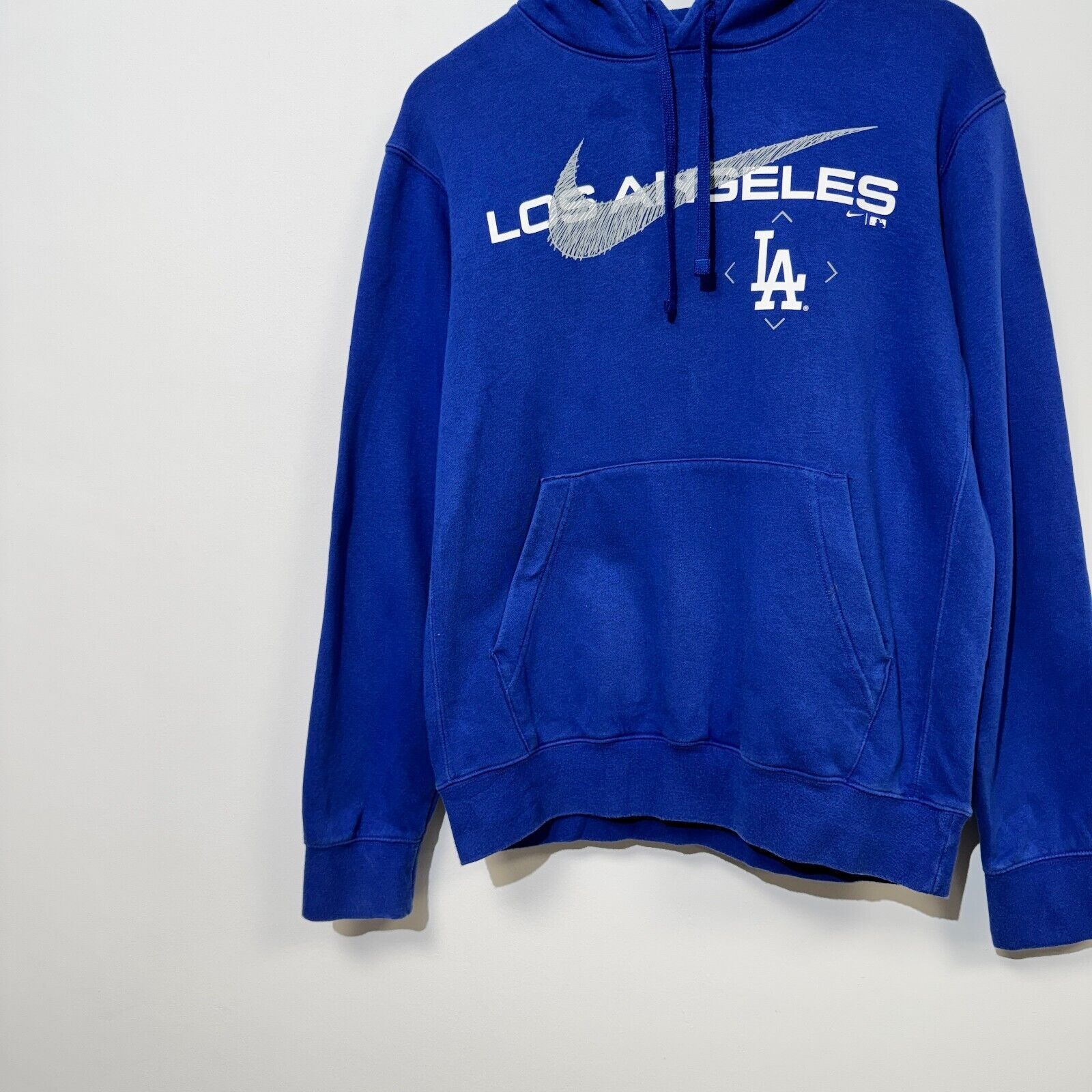 Nike × Vintage Nike Unisex Blue Cotton Hoodie Size S Los Angeles NBA Sport Size US S / EU 44-46 / 1 - 4 Thumbnail