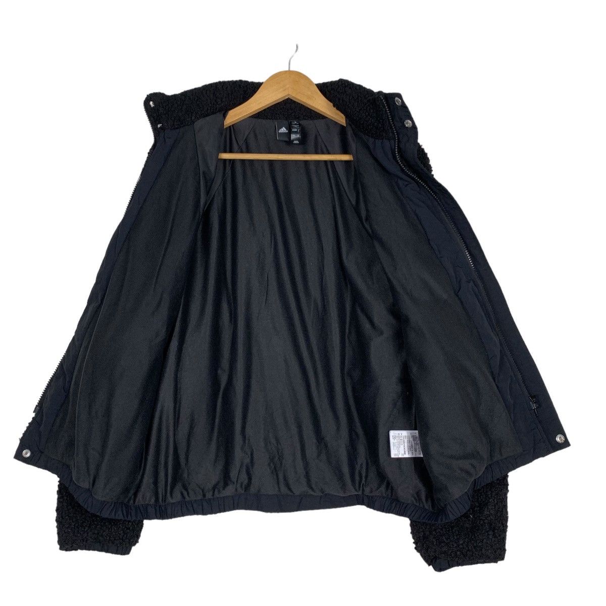Adidas ADIDAS THREES LOGO STRIPE DEEP PILE FLEECE JACKET #1008-C45 Size US S / EU 44-46 / 1 - 11 Thumbnail