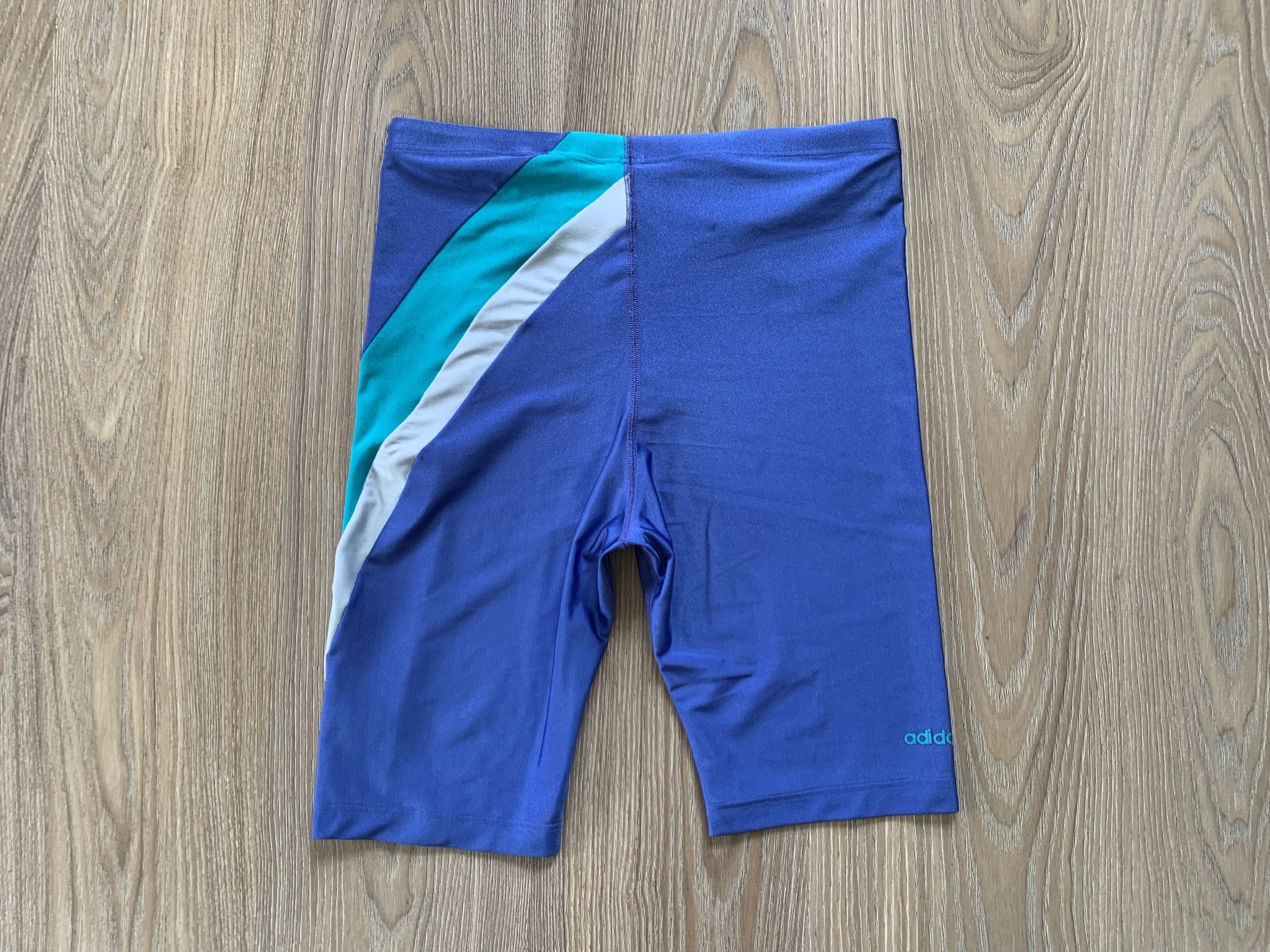 Adidas Adidas Vintage Men's Stretch Elastic Swim Shorts Size US 34 / EU 50 - 3 Thumbnail