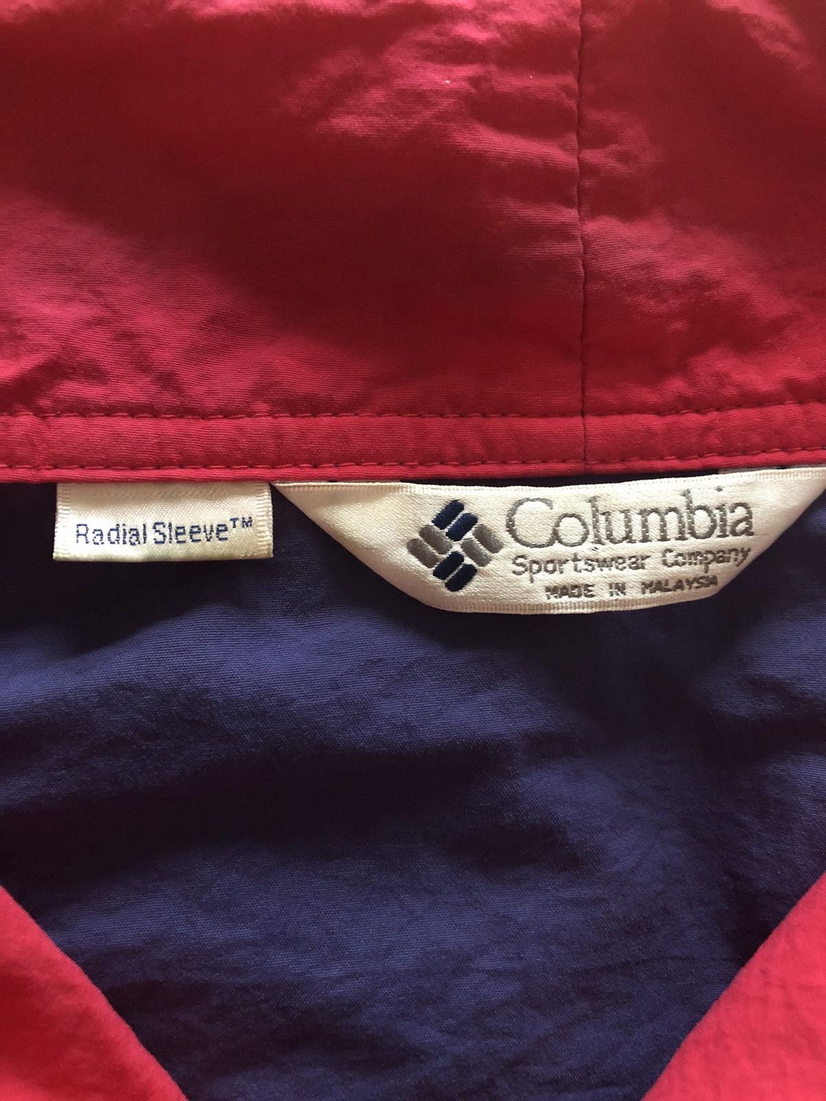Columbia × Vintage RARE COLUMBIA VINTAGE RADIAL SLEEVE LIGHT JACKET Size US L / EU 52-54 / 3 - 4 Thumbnail