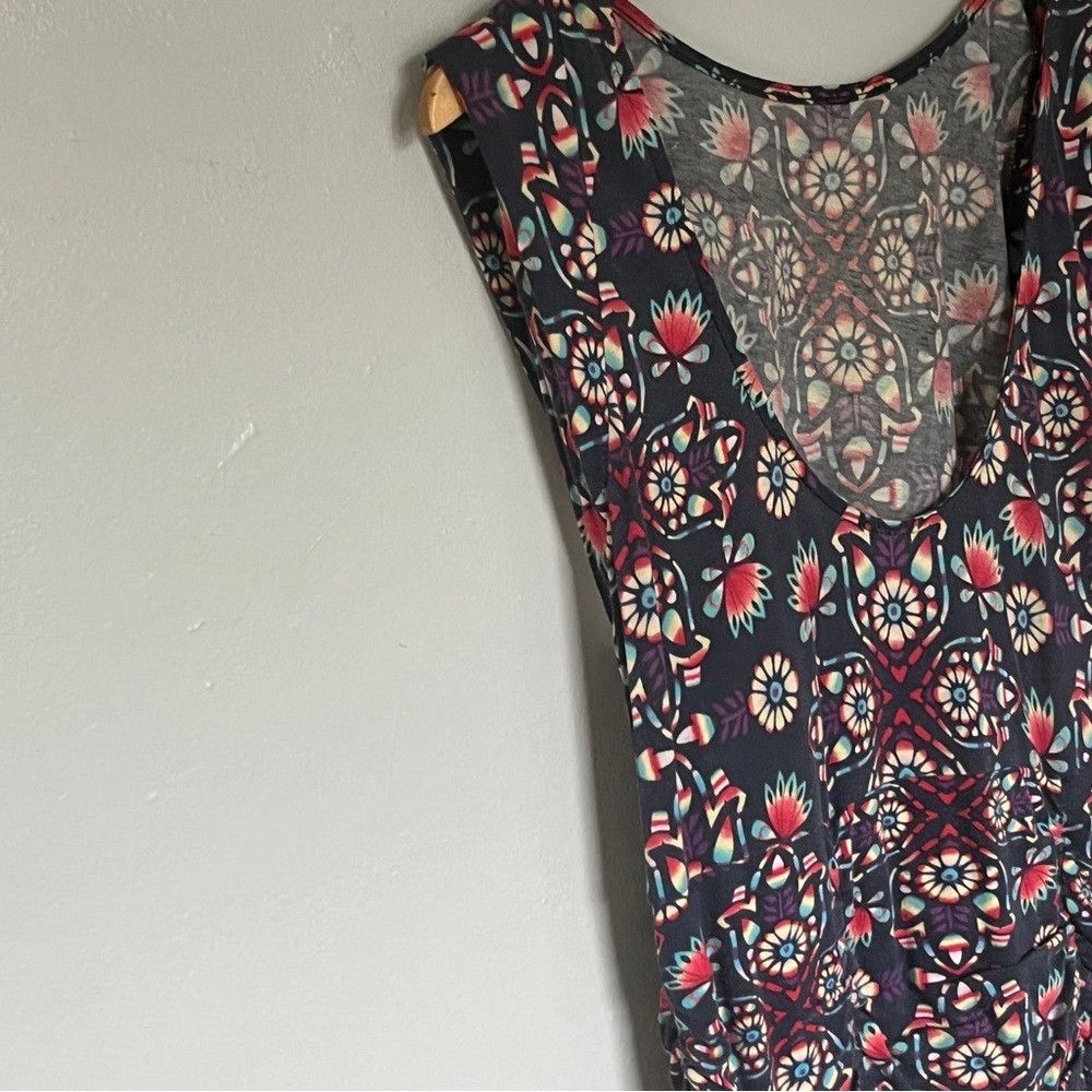 Free People Free People Floral Cap Sleeves Scoopneck Petite Dress Small Size ONE SIZE - 1 Thumbnail