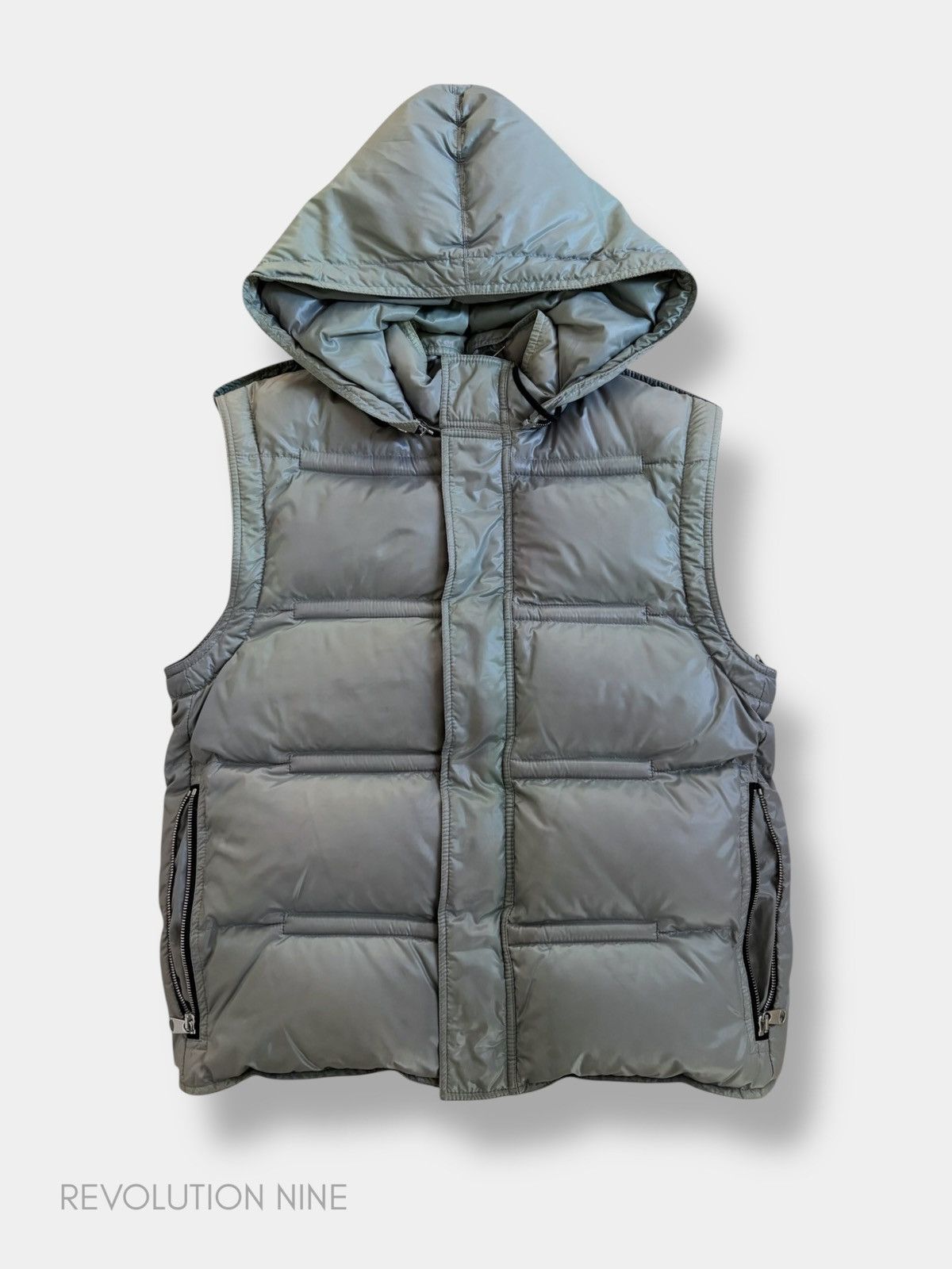 Dior Dior Homme FW08 2way light blue puffer jacket Size US M / EU 48-50 / 2 - 2 Thumbnail