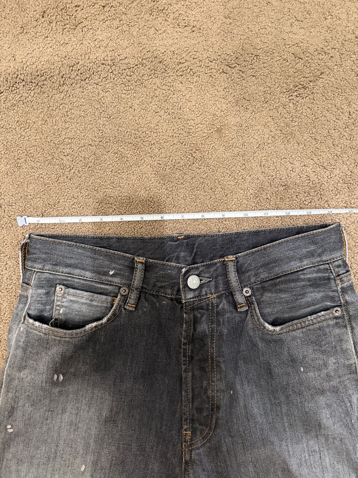 Acne Studios Acne Studios 1981m Black Trafalgar jeans Size US 30 / EU 46 - 7 Thumbnail