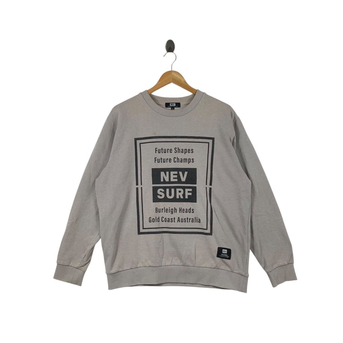 Other NEV SURF AUSTRALIA Gold Coast Future Shapes Sweatshirt Size US XXL / EU 58 / 5 - 1 Thumbnail