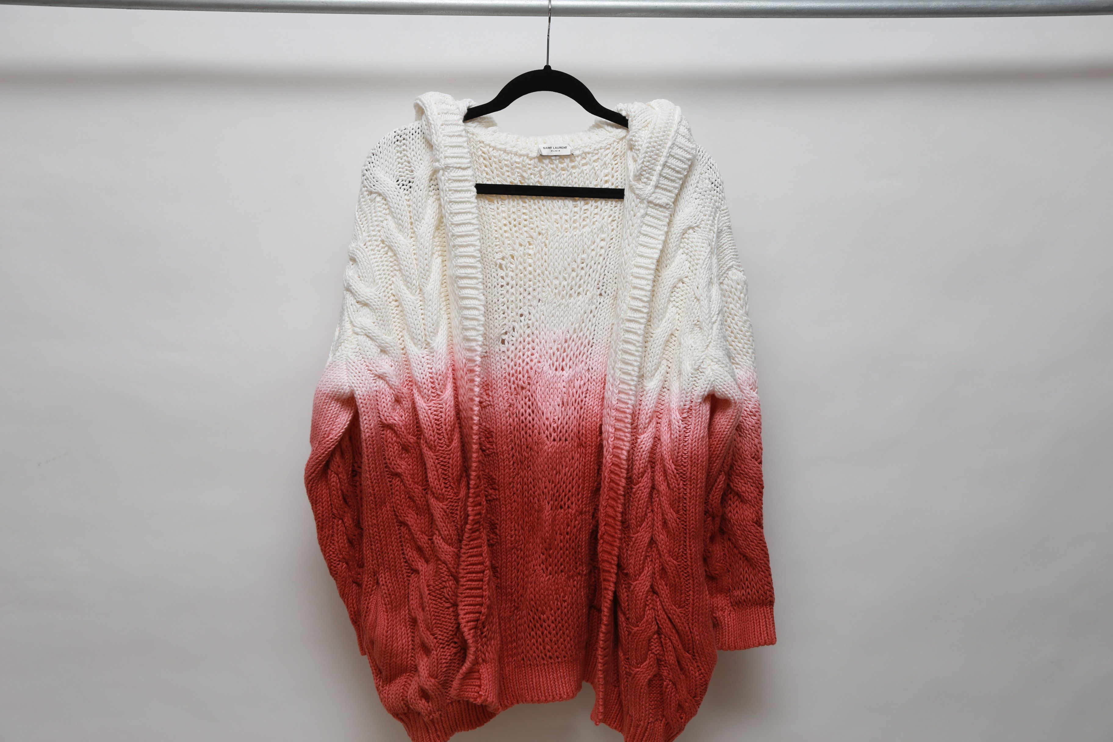 Saint Laurent Paris Knit Cardigan Size US S / EU 44-46 / 1 - 1 Thumbnail