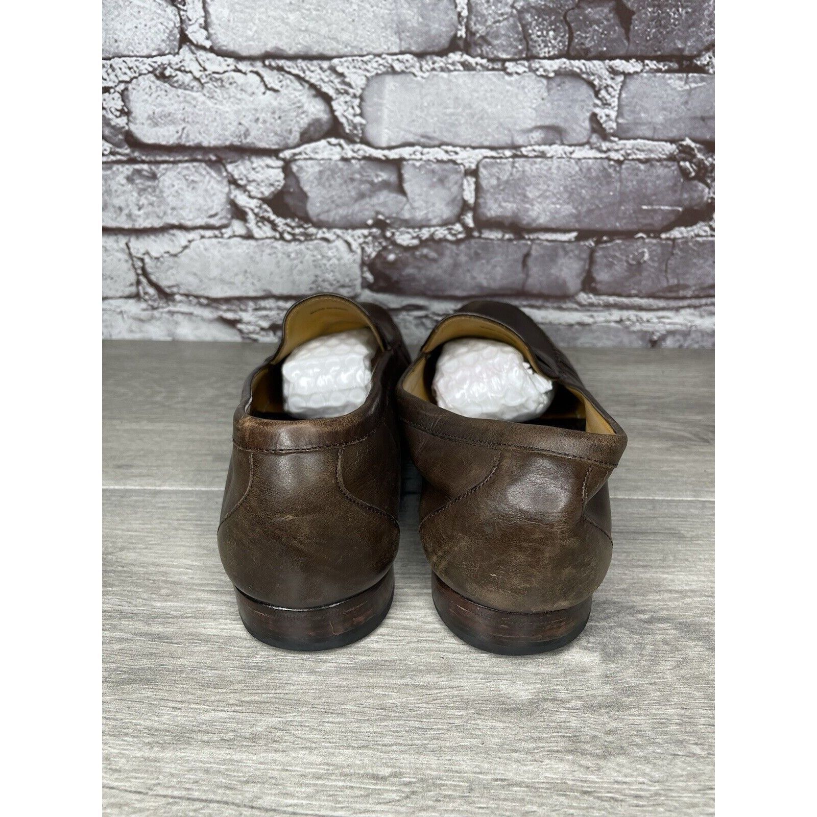 Cole Haan Cole Haan Resort Penny Loafer Men's Sz 9.5D Brown Leather Mo Size US 9.5 / EU 42-43 - 12 Thumbnail