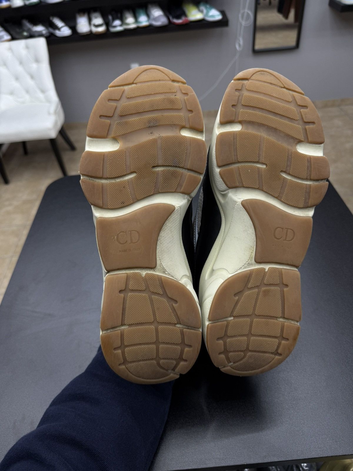 Dior Men’s Dior B22 Runner Brown Blue White Size 43 / 10US Size US 10 / EU 43 - 18 Thumbnail