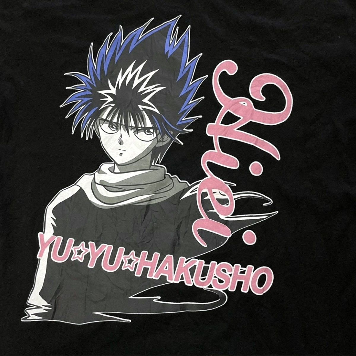 Anime OG 2000's Manga/Anime Yu Yu Hakusho “Hiei” Tee Size US L / EU 52-54 / 3 - 3 Thumbnail